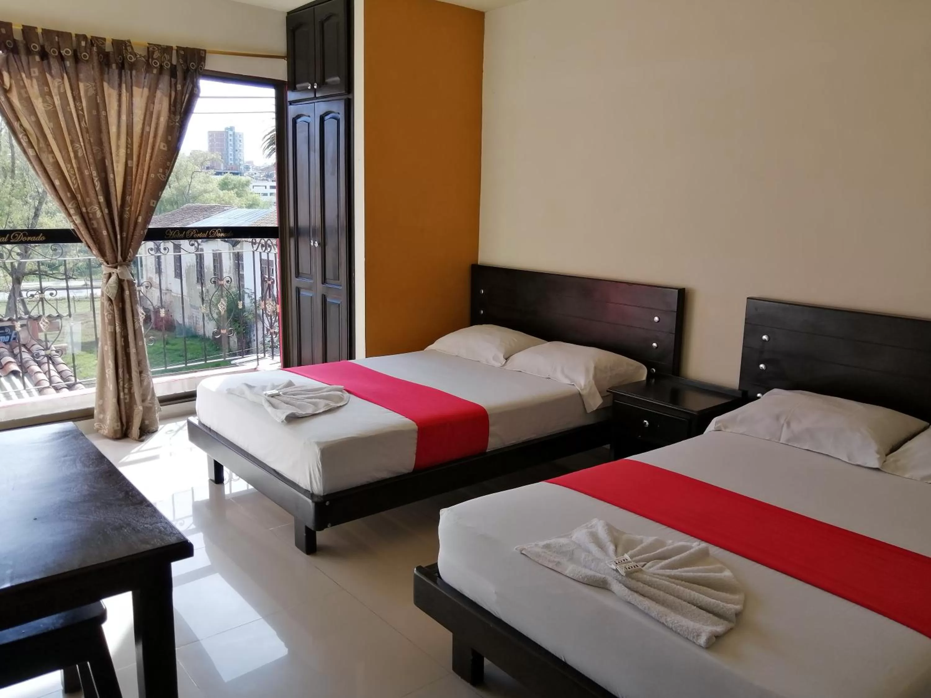 Bed in Hotel Portal Dorado