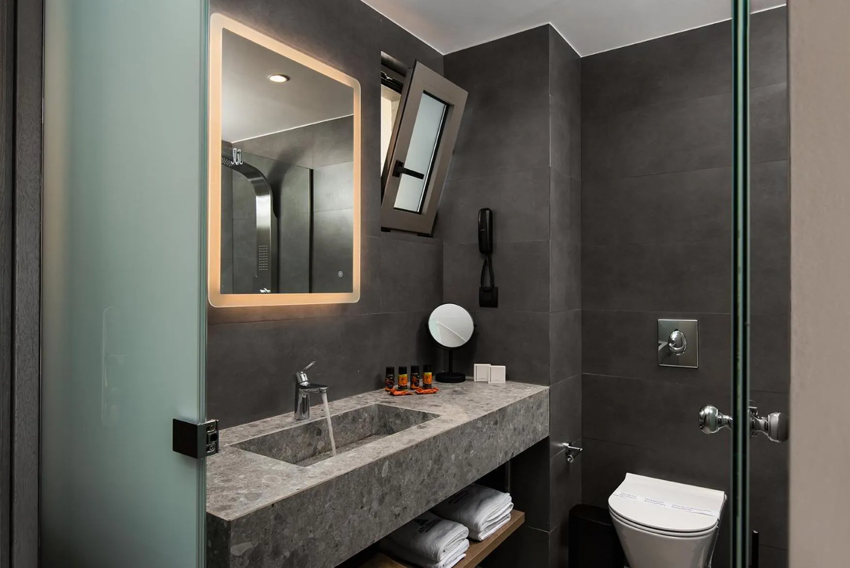 Shower in Atlantica Amalthia Beach Hotel - Adults Only