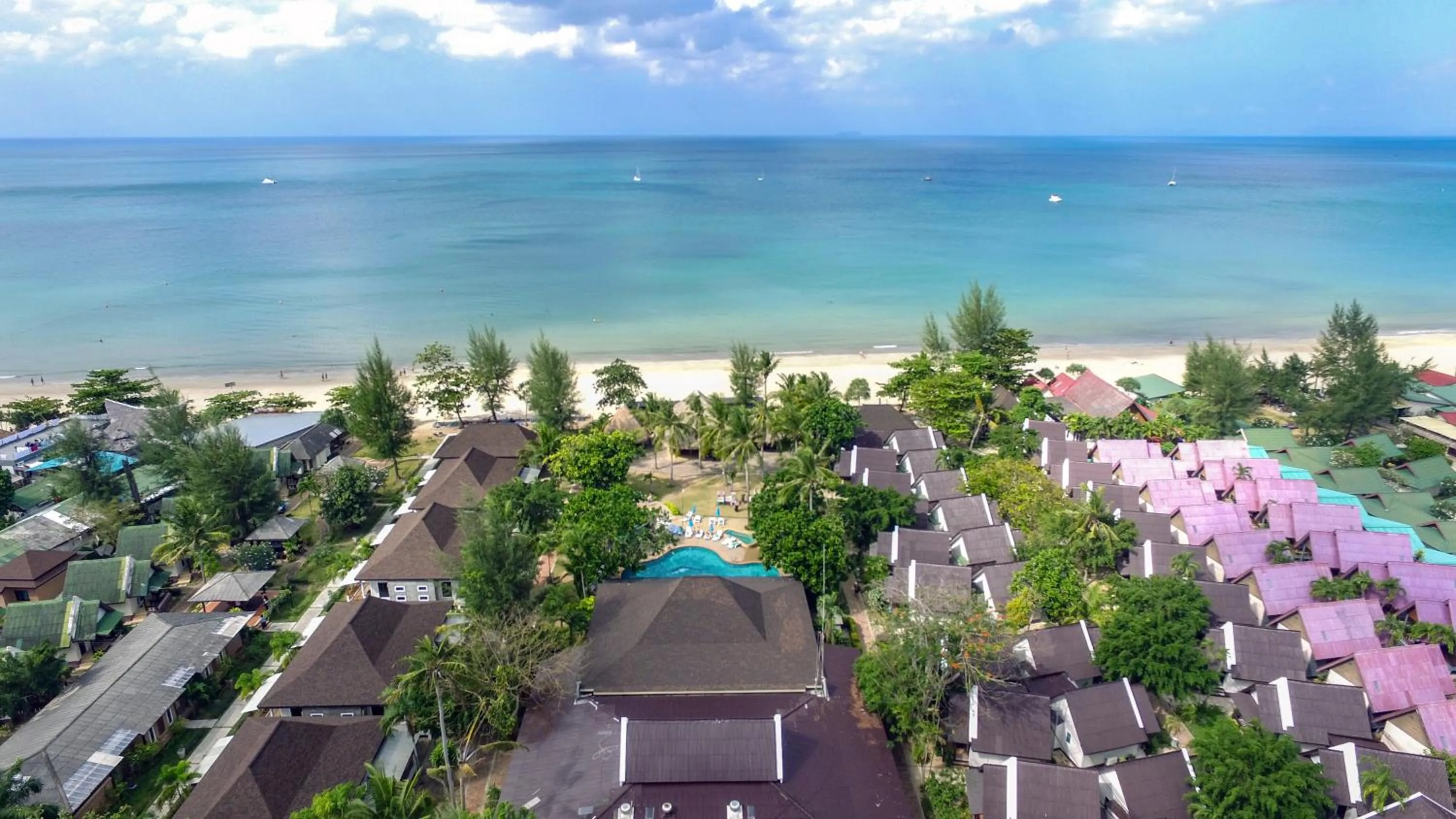 Bird's eye view in Southern Lanta Resort