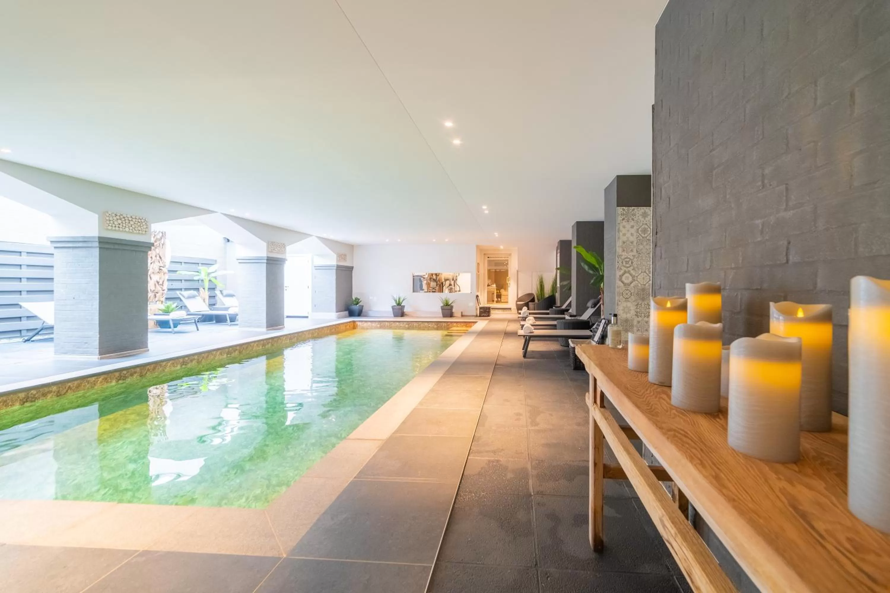 Swimming pool in Grand Hotel Normandy by CW Hotel Collection