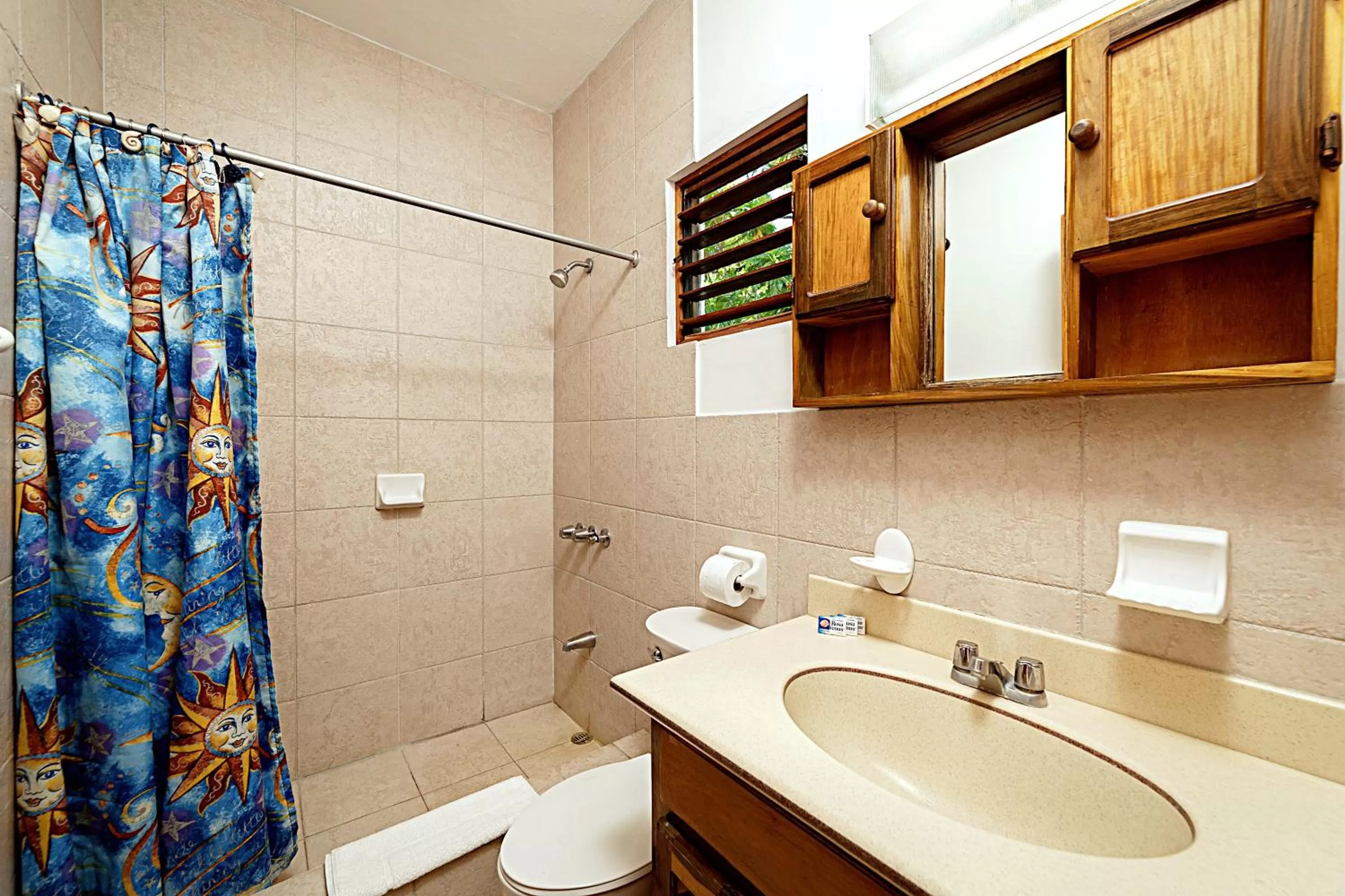 Bathroom in Beach House Condos, Negril