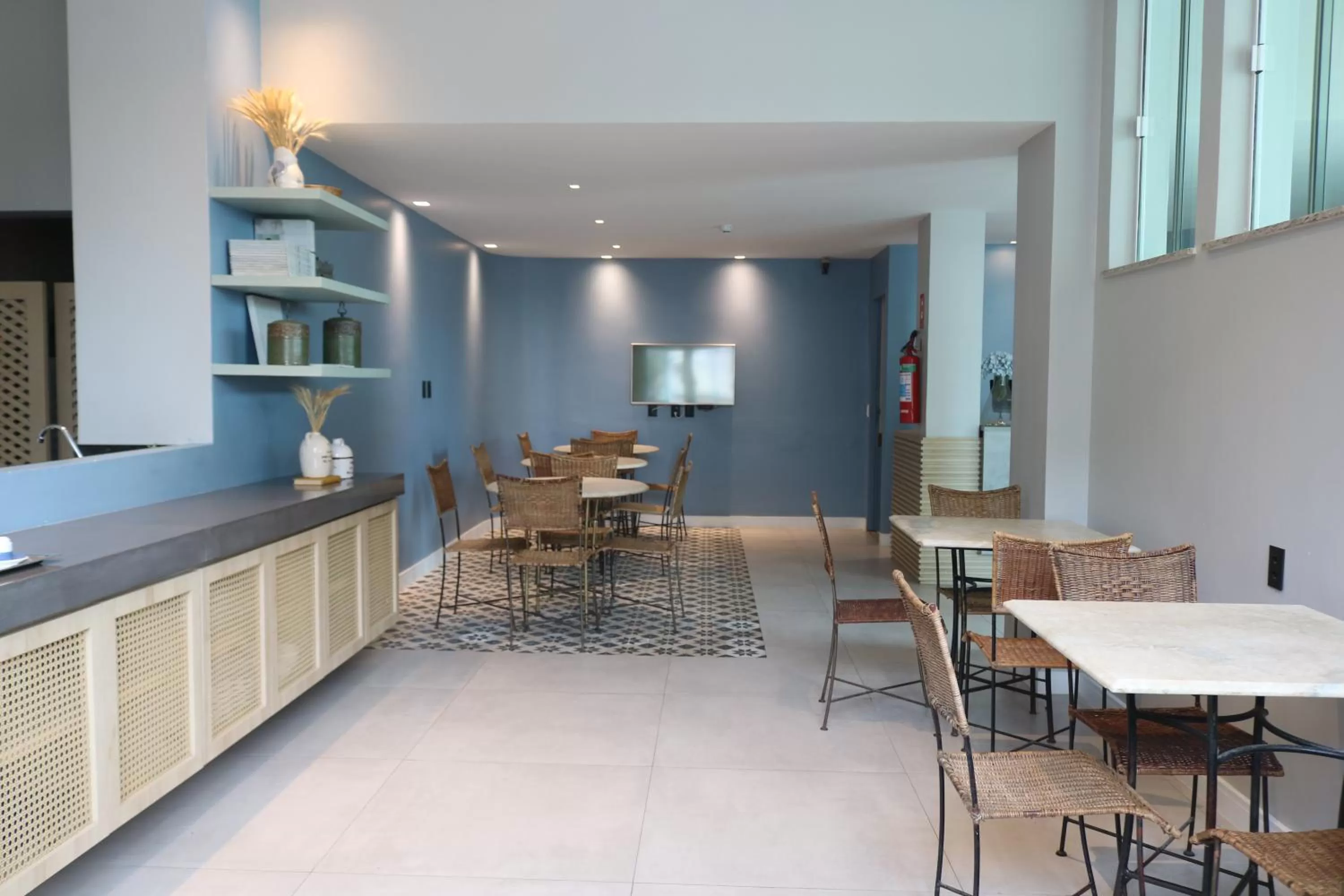 Restaurant/places to eat in Fortpraia Hotel