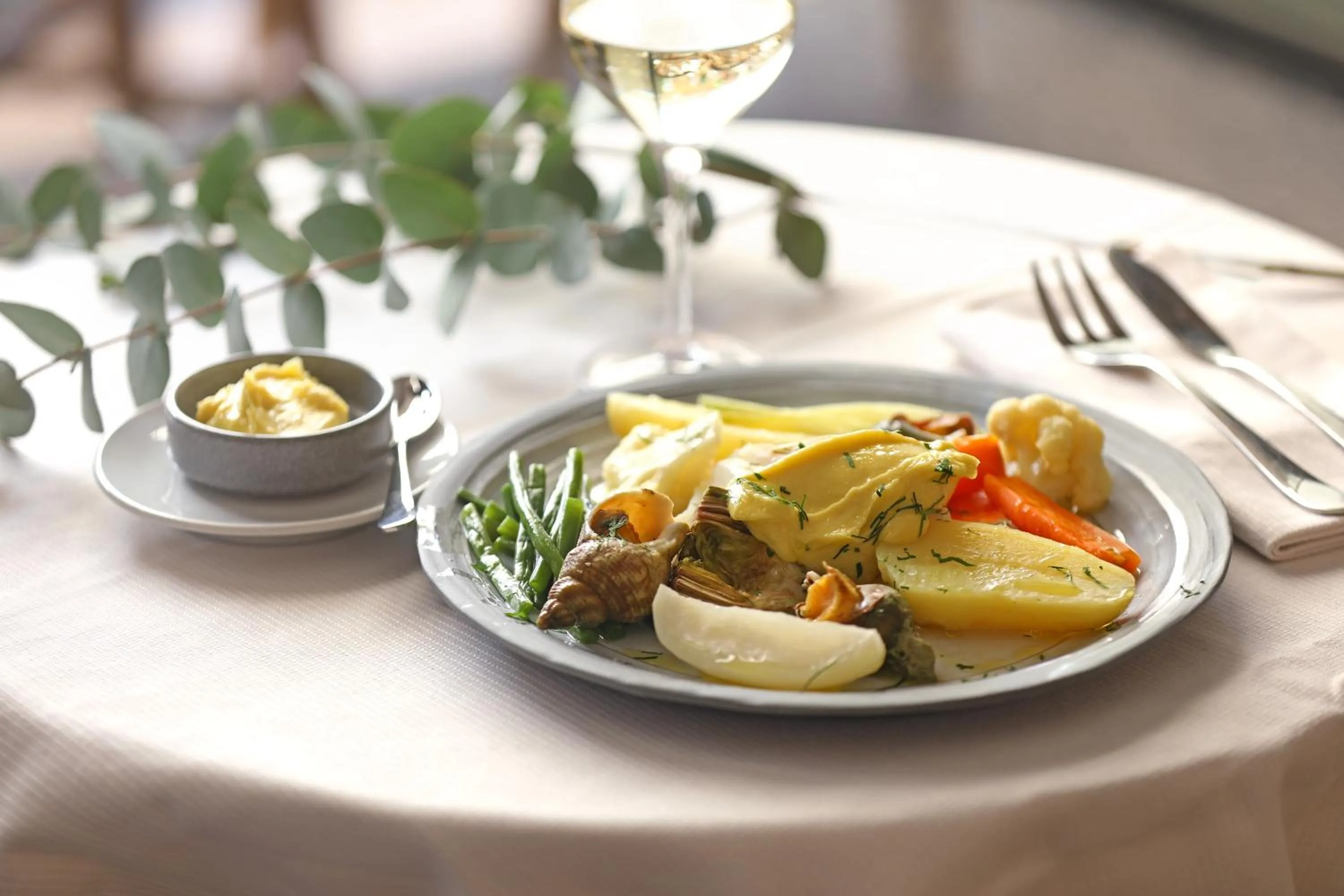 Restaurant/places to eat in Negrecoste Hôtel & Spa