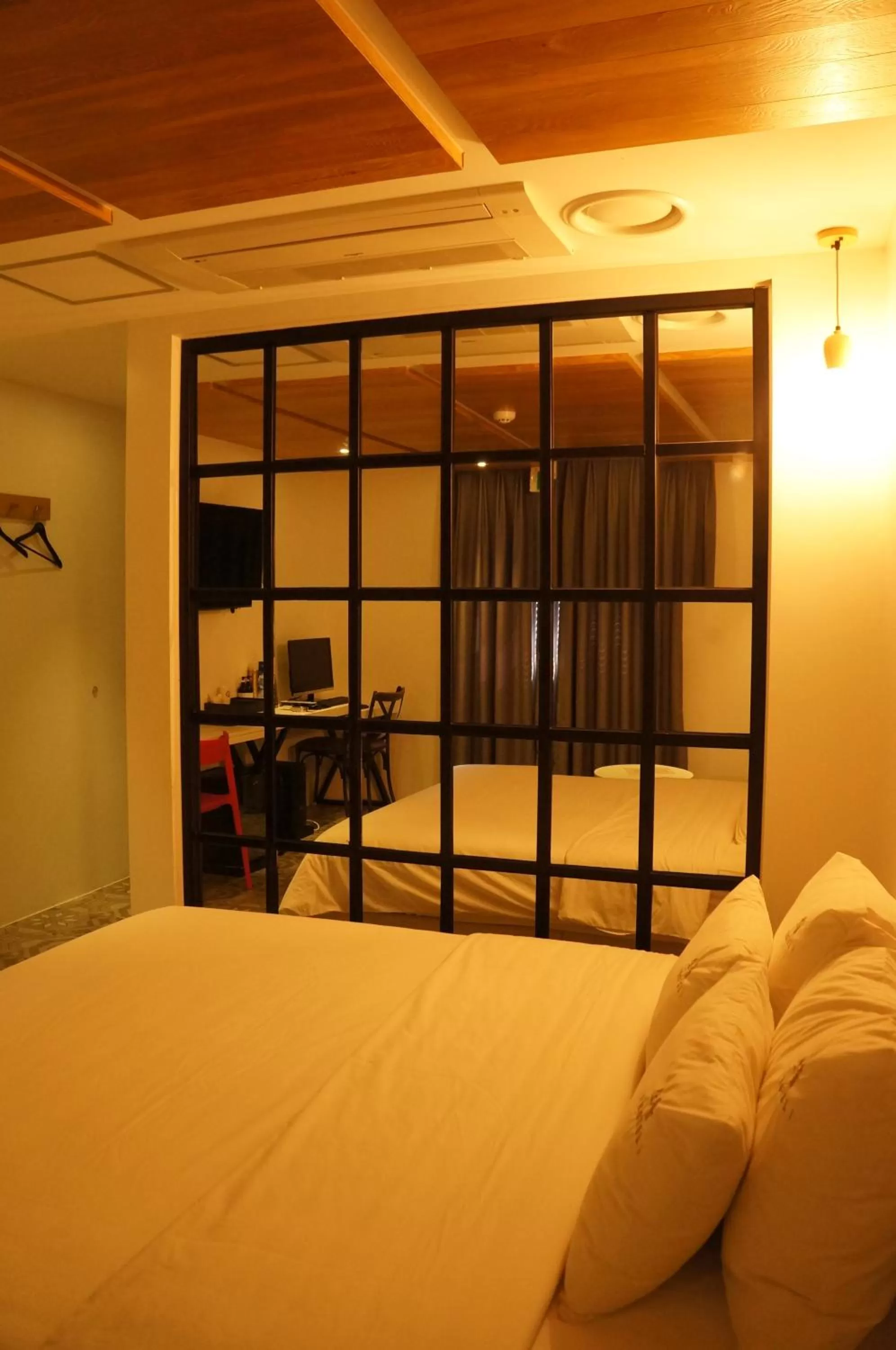 Bed in SOYU Hotel