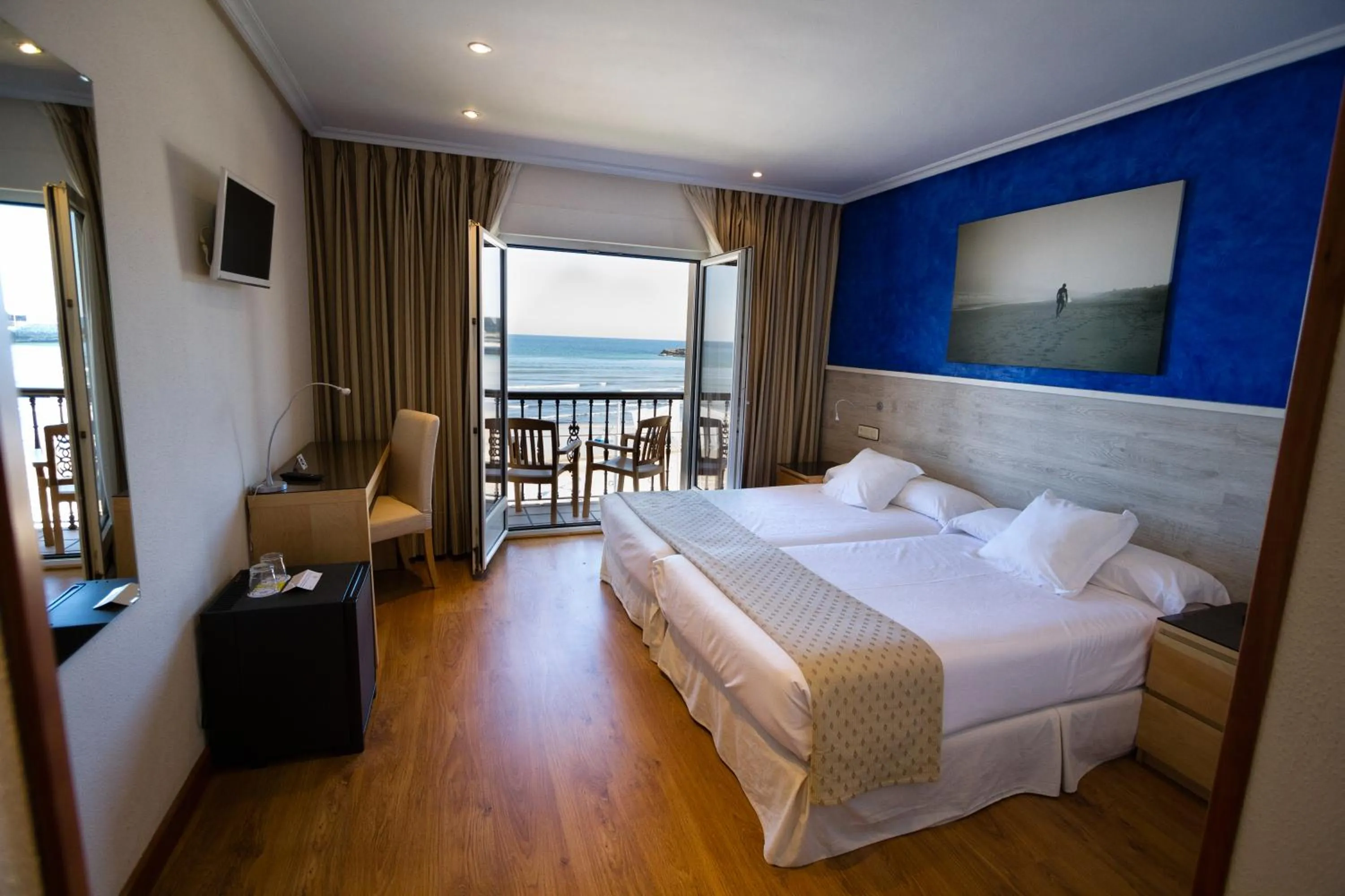 Bed in Hotel Don Pepe