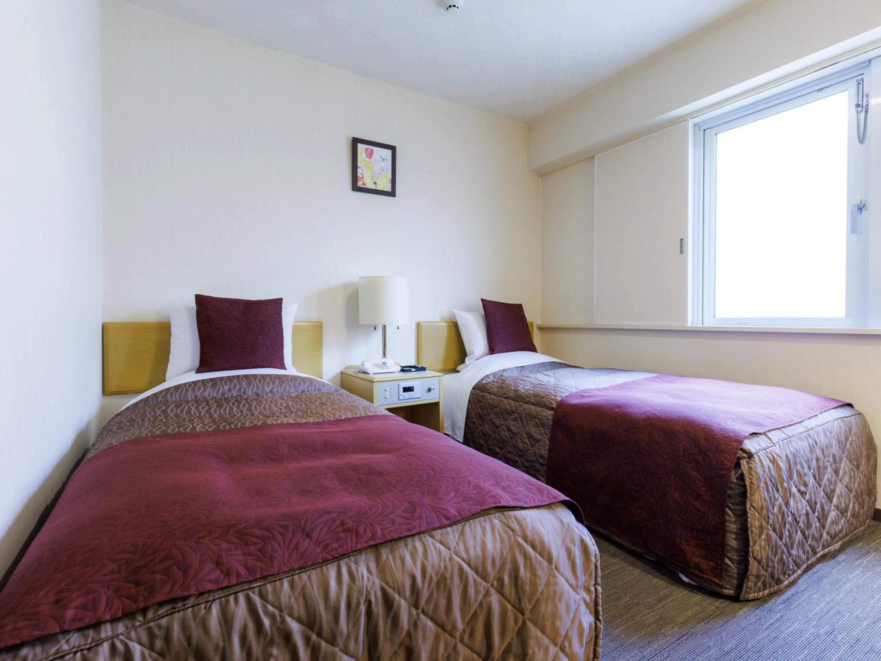 Photo of the whole room, Bed in Tabist Hokkaido Daiichi Hotel Sapporo