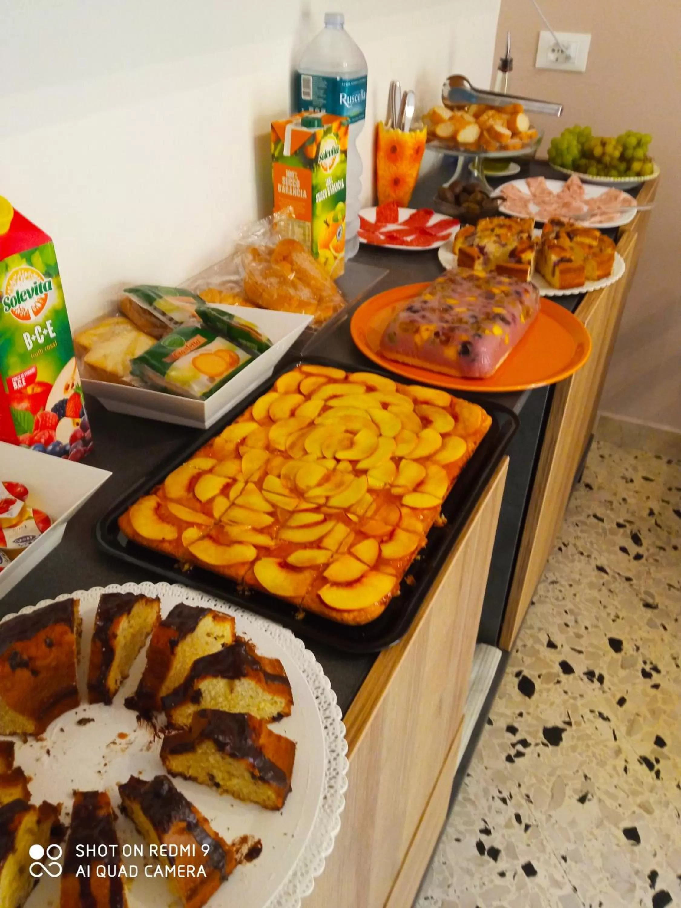 Food and drinks in B&B A Modo Mio