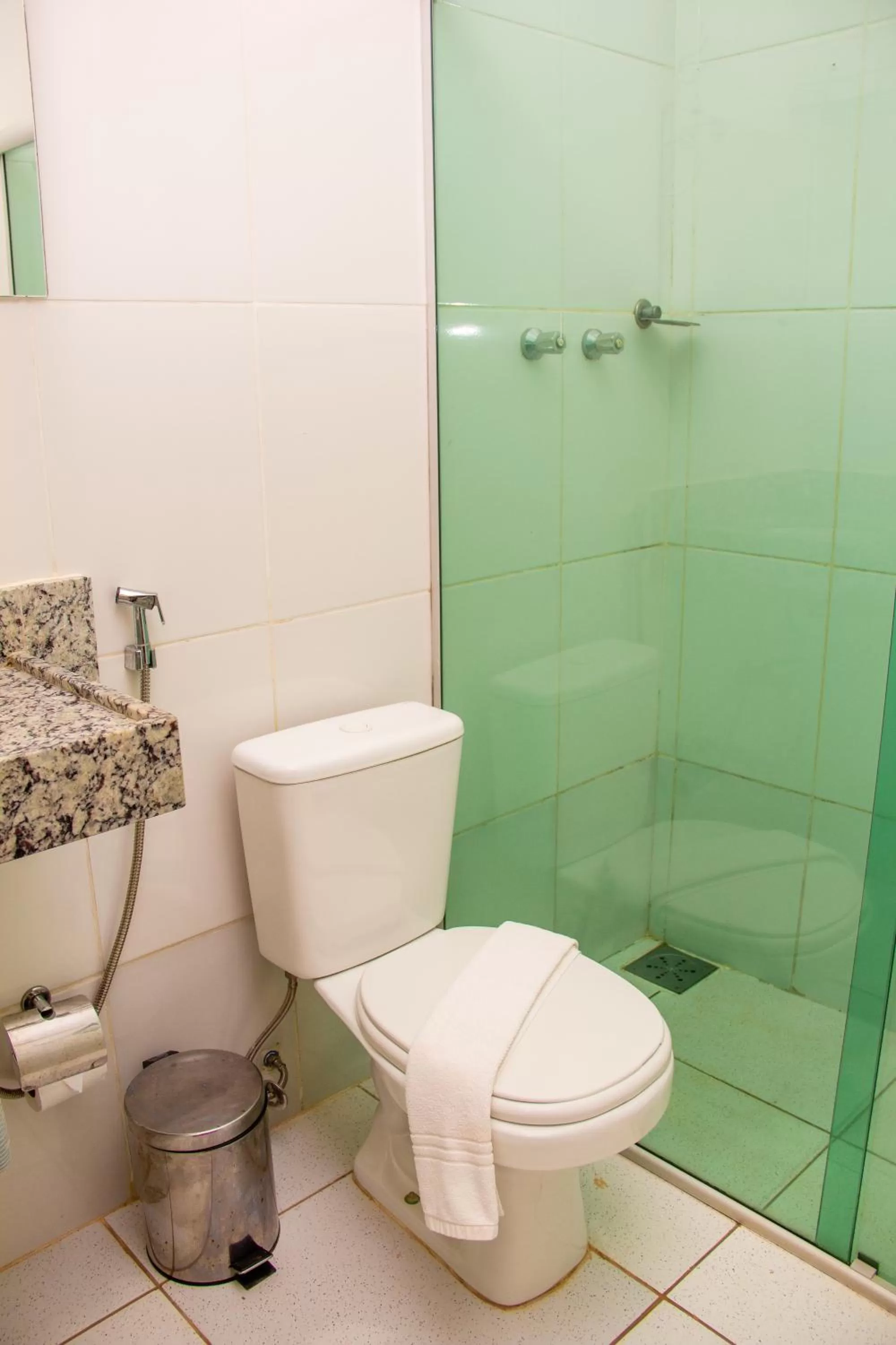 Bathroom in Domus Hotel Cidade Nobre - Ipatinga