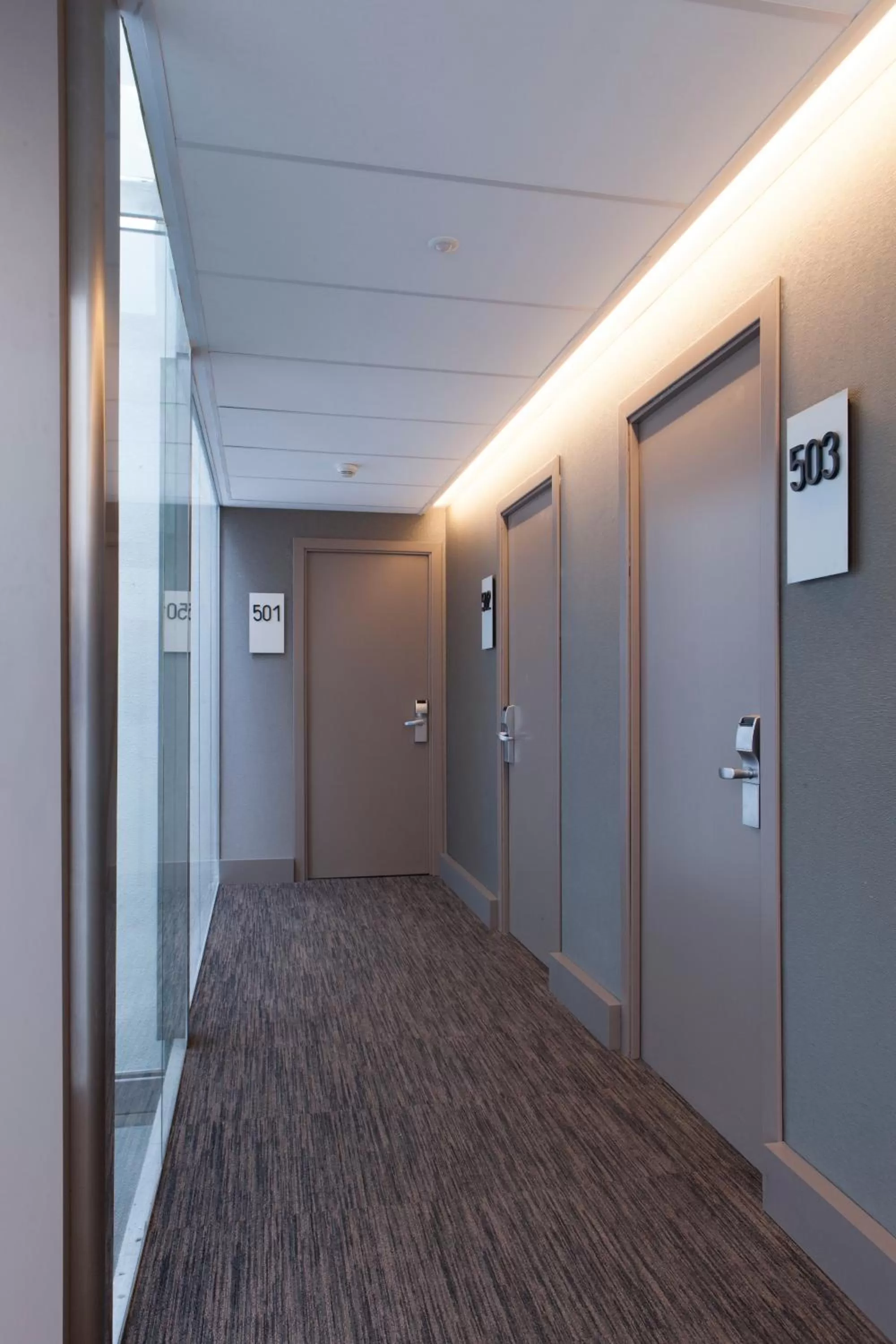 Decorative detail in Hotel America Barcelona