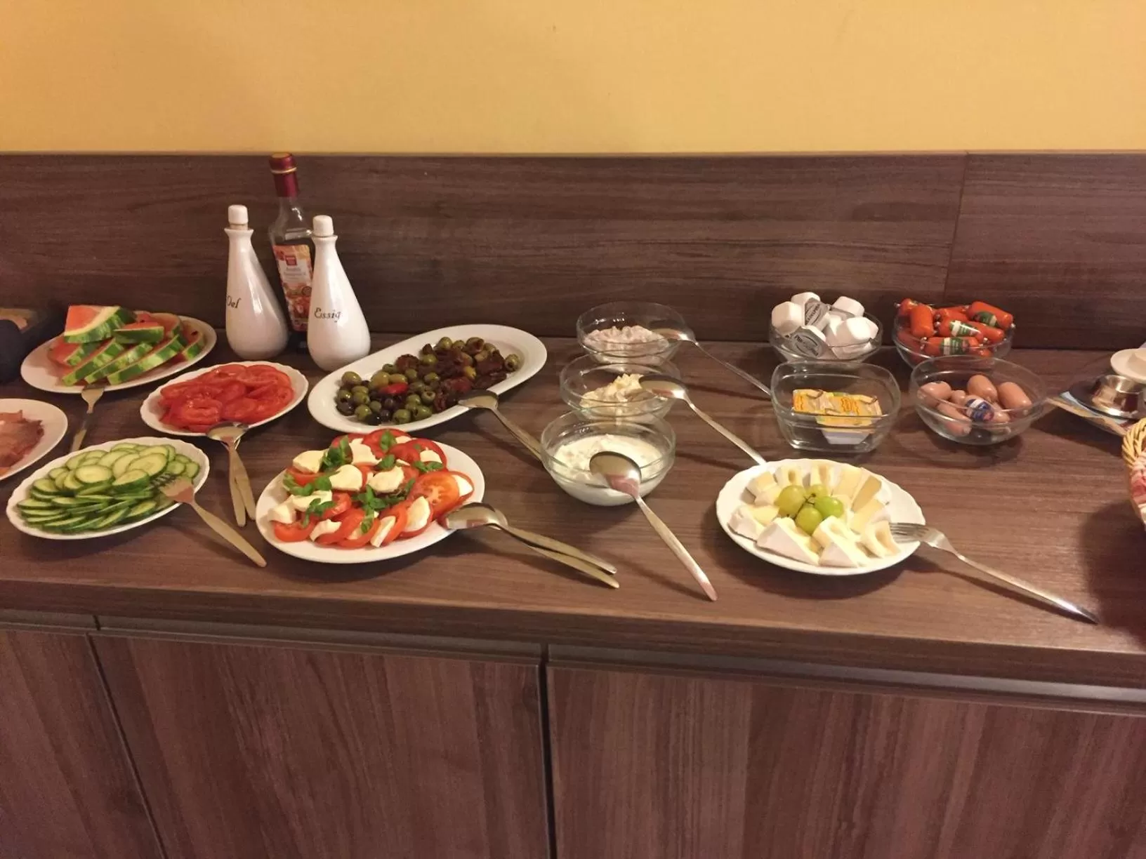 Breakfast in Aparthotel am Heidensee