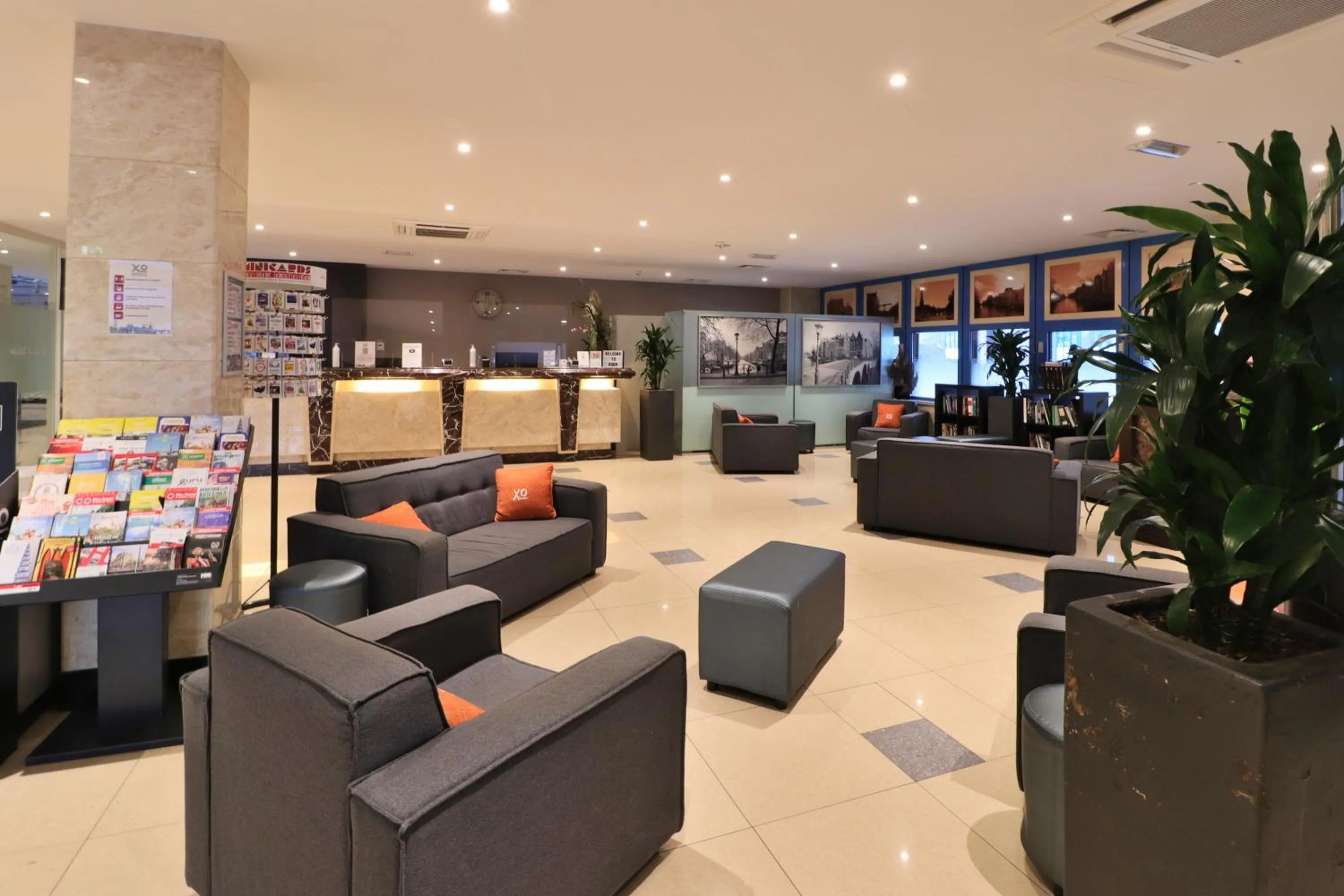 Lobby or reception in XO Hotels Blue Square