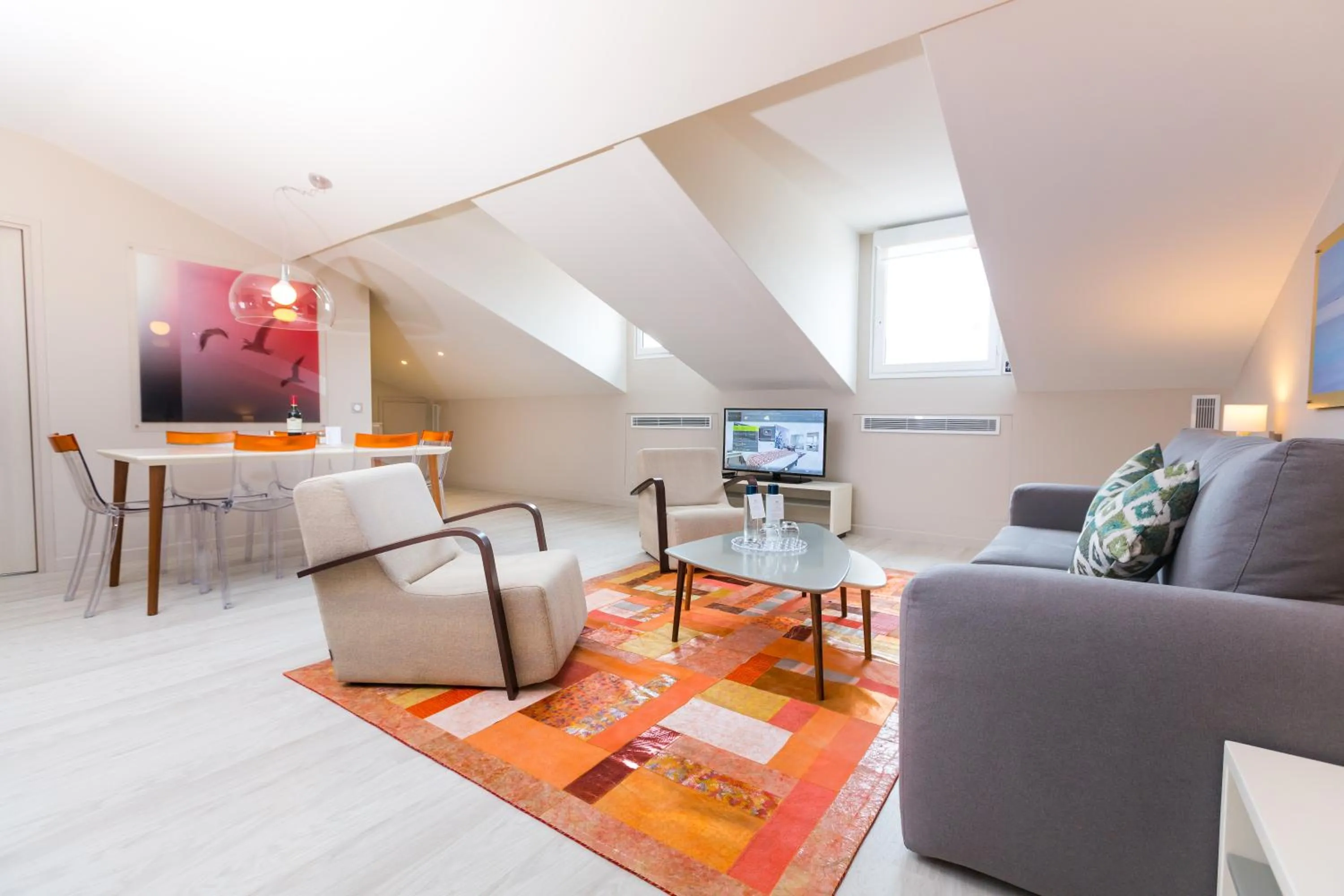 Living room in Palais Saleya Boutique Hôtel