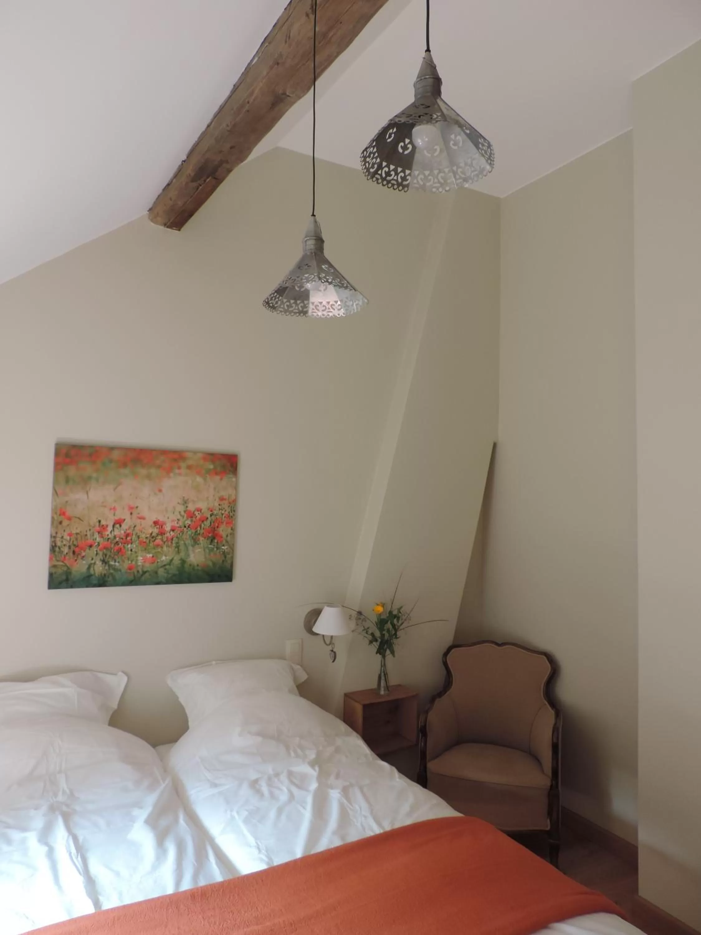 Bedroom, Bed in B&B Le Valangré