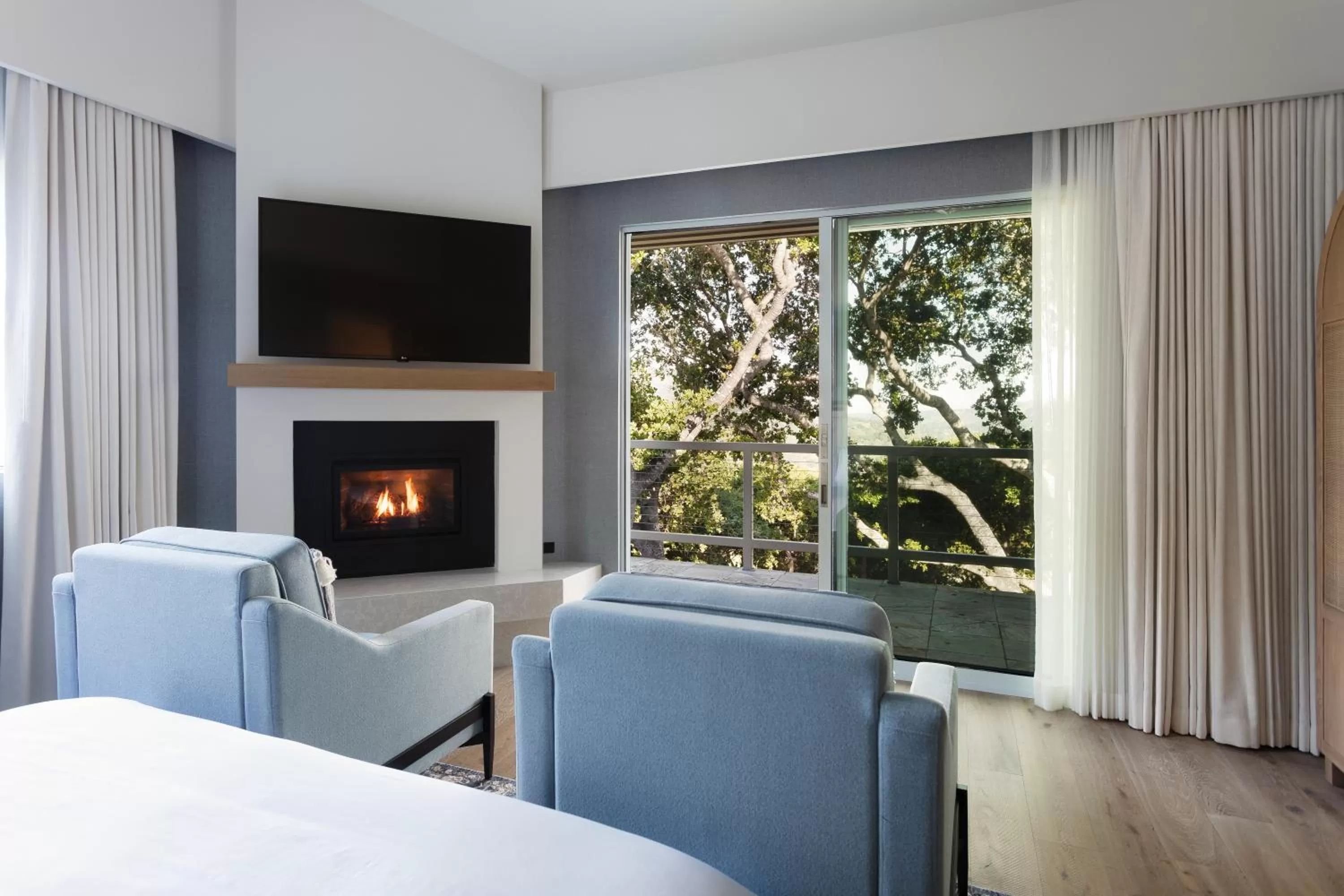 Bedroom, Bed in Carmel Valley Ranch, in The Unbound Collection by Hyatt