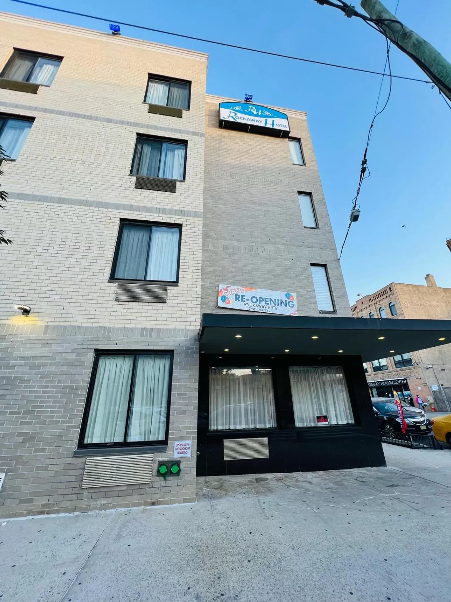 Property building in Rockaway Hotel
