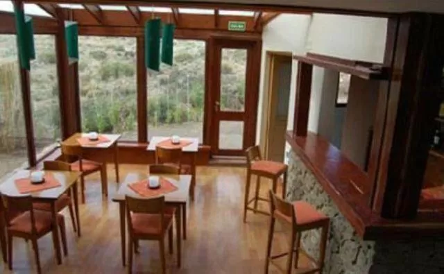 Dining area in Hosteria Roblesur