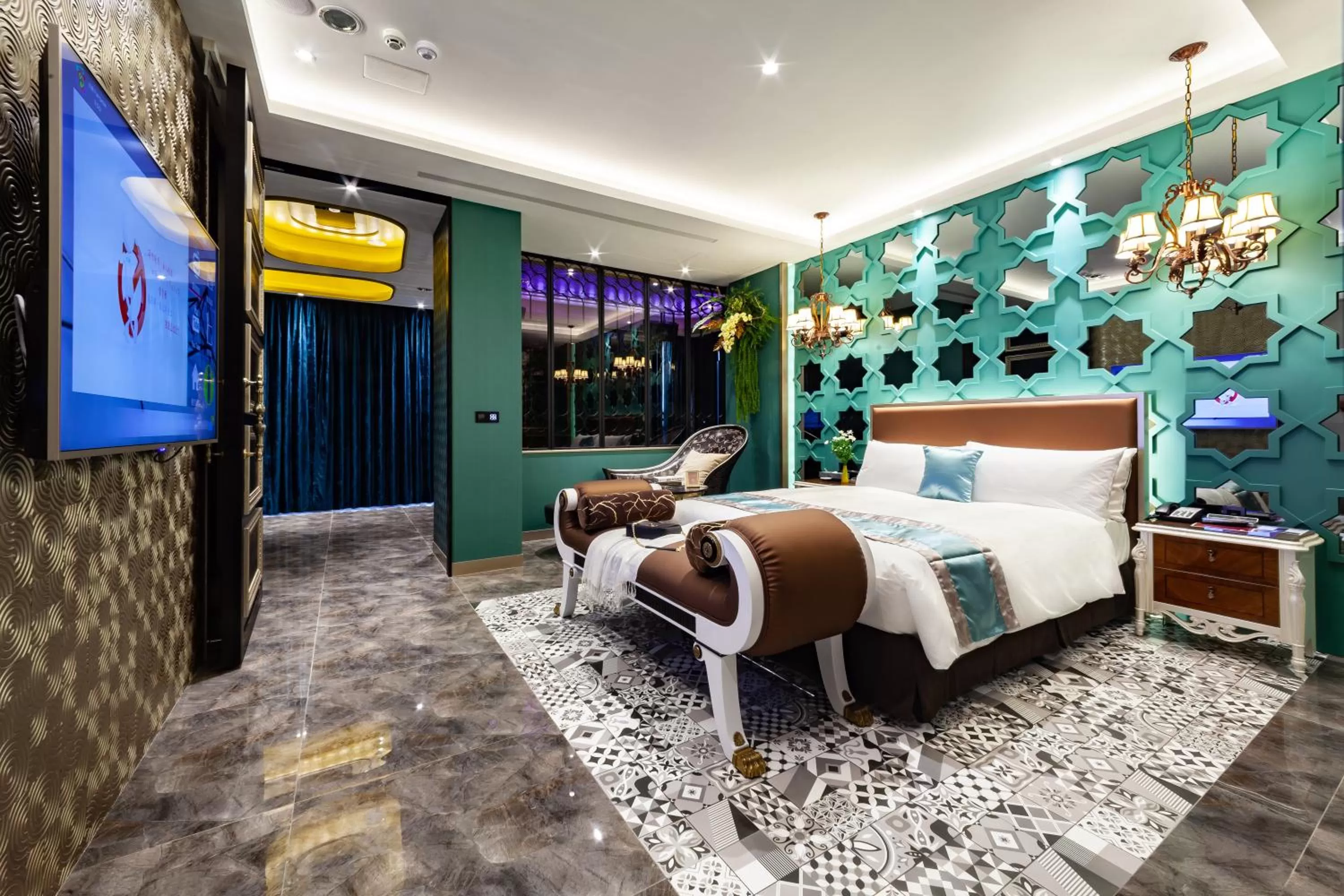 Photo of the whole room, Bed in Norway Forest Motel - Wen Chuang Branch