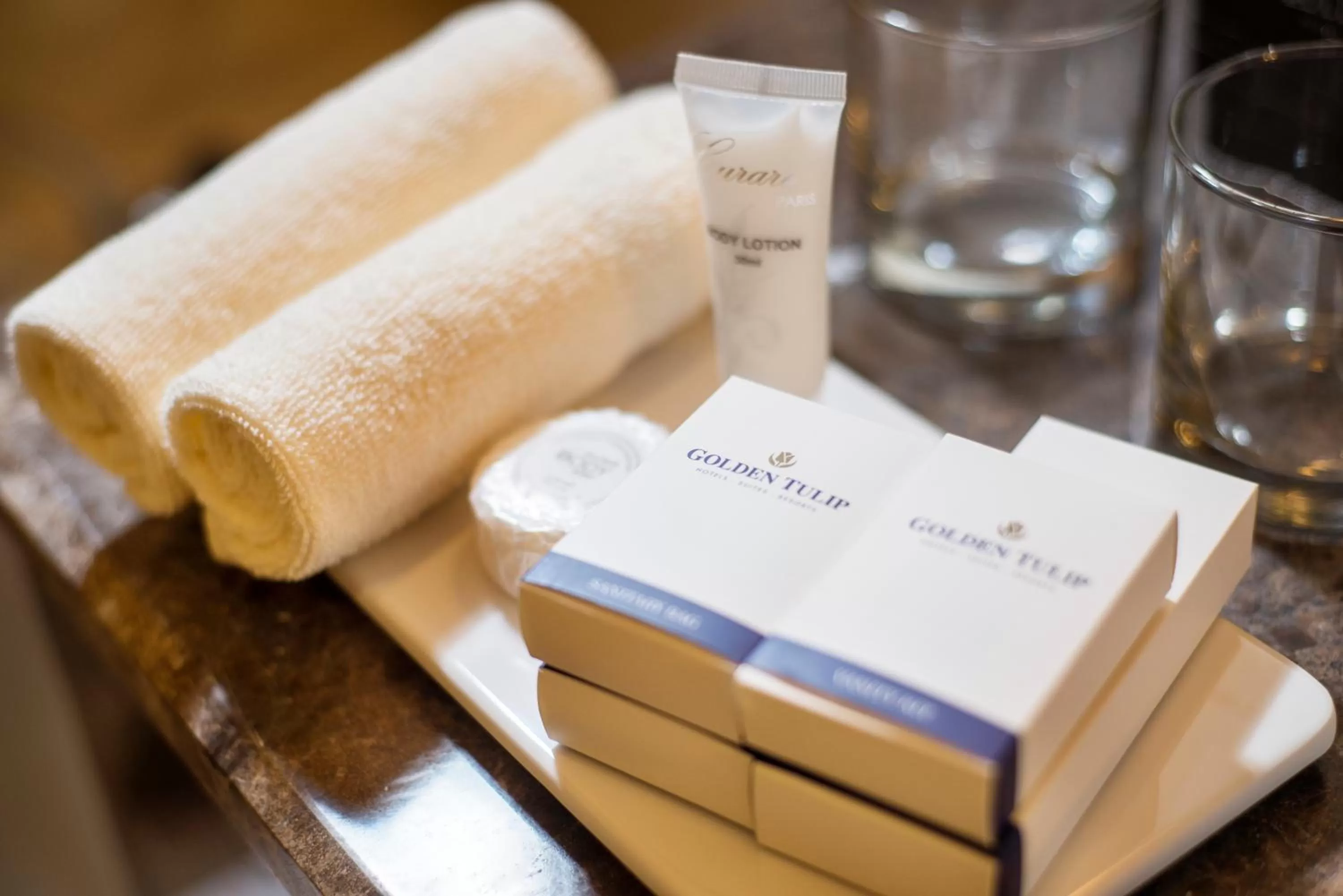 Logo/Certificate/Sign in Golden Tulip Doha Hotel