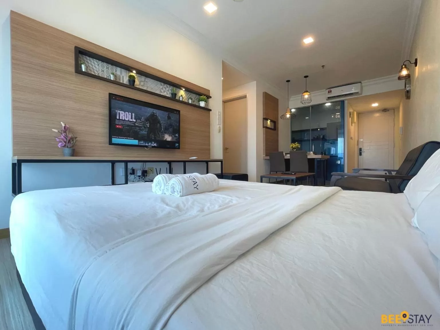 Bed in The Wave Suites Melaka by BEESTAY