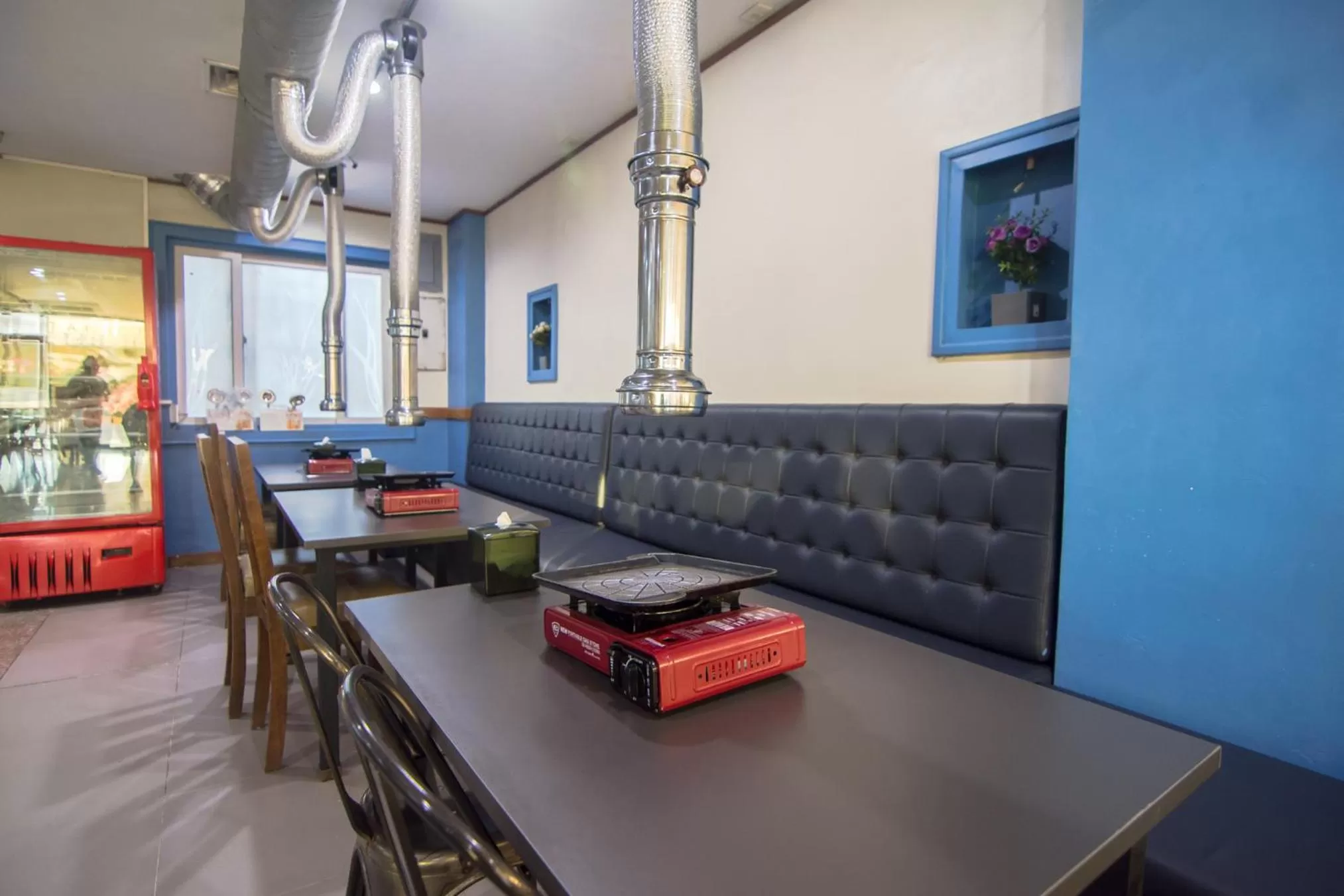 Dining area in DG Grami Hotel