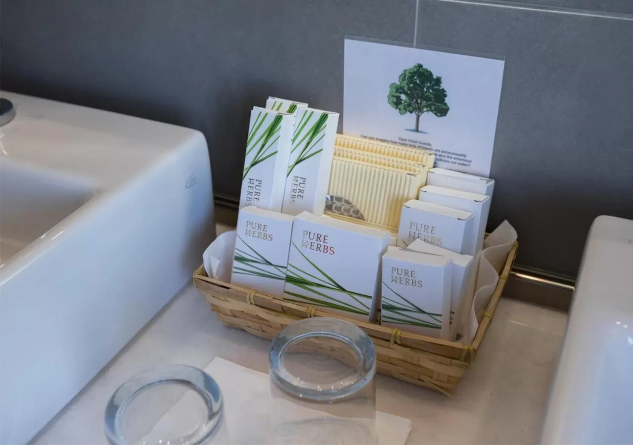 Shower in Tufenkian Historic Yerevan Hotel