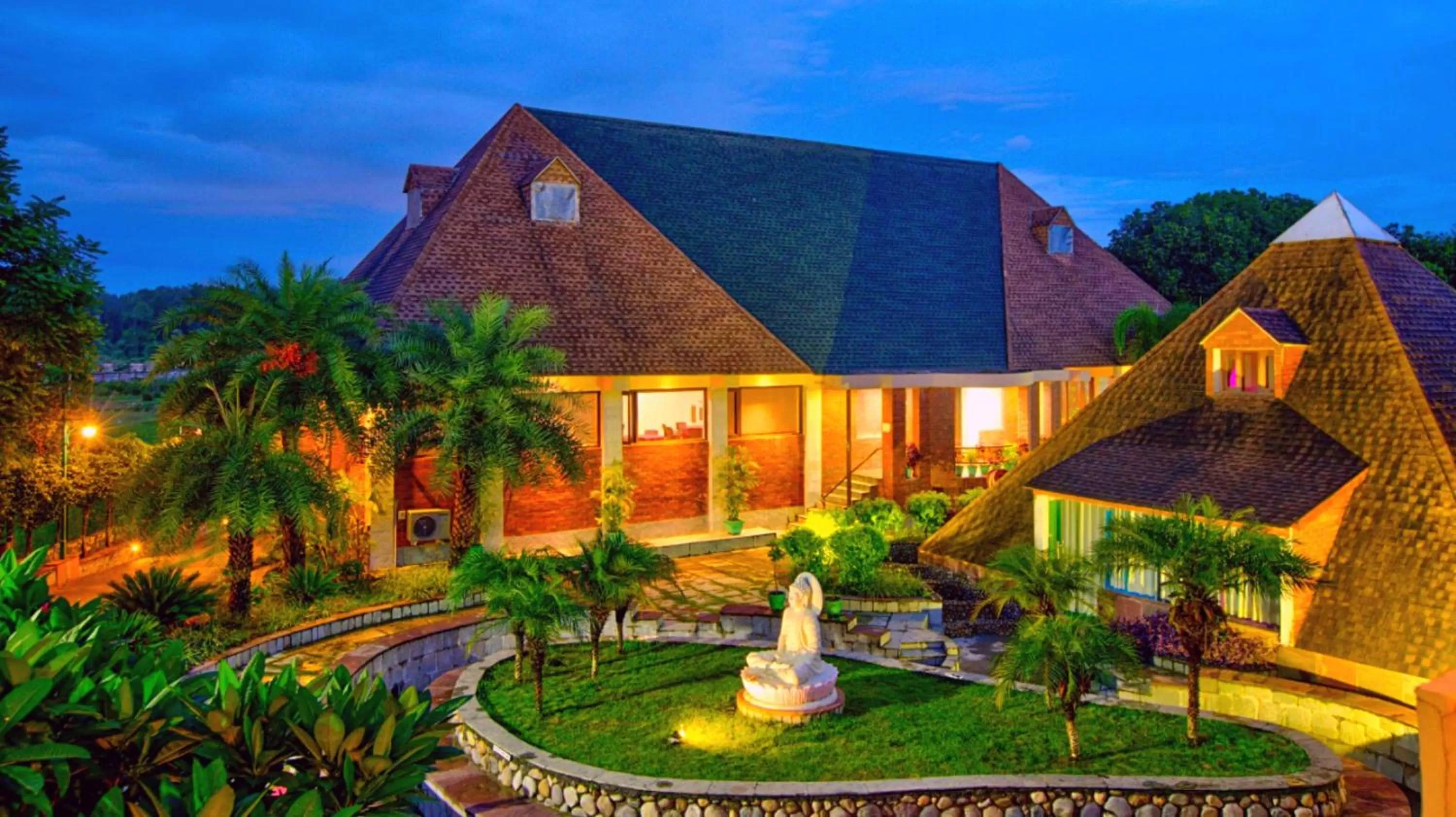 Property building in Pyramid Home Divine - A Wellness Resort