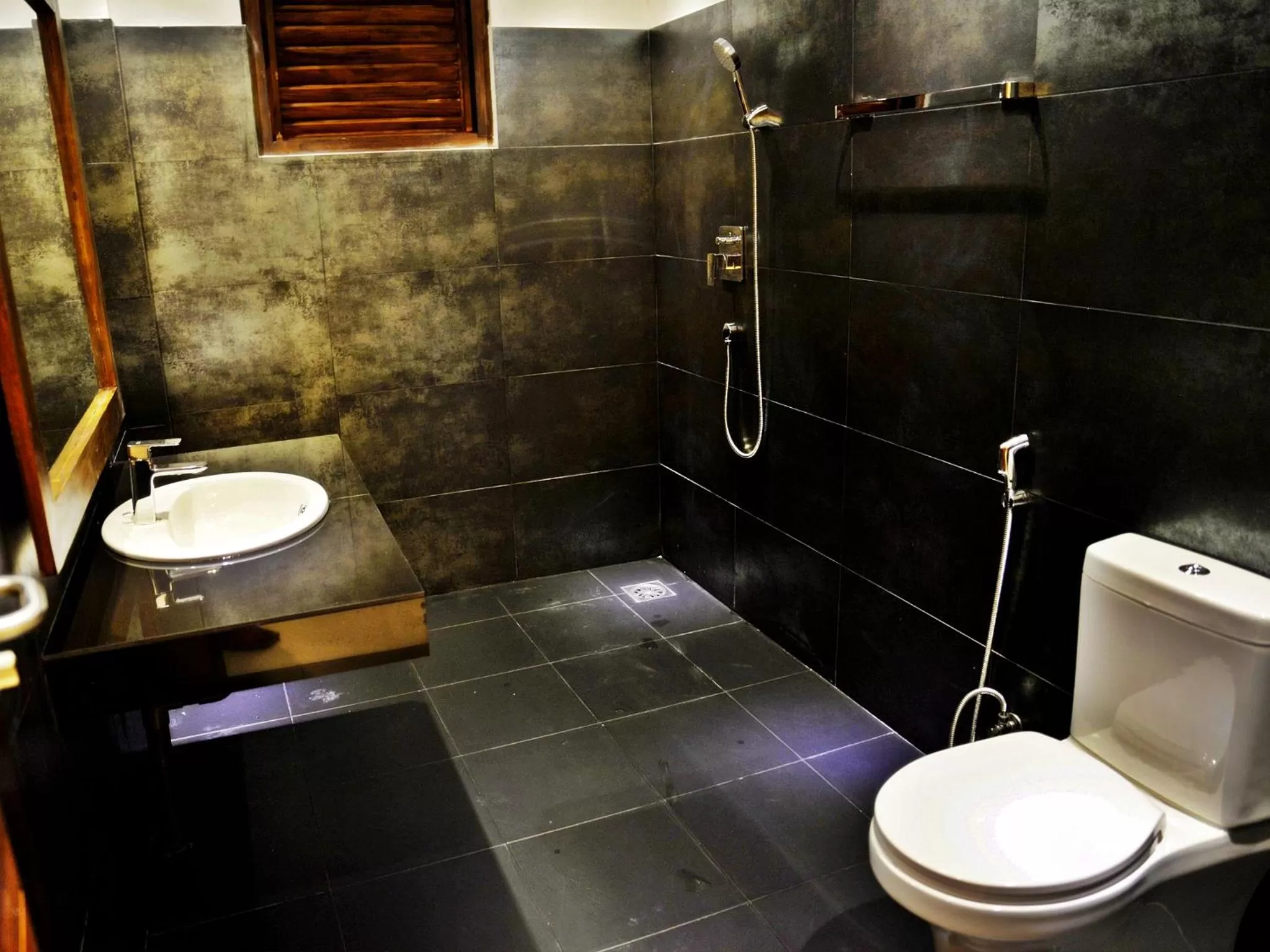 Shower, Bathroom in Dambulla Rock Arch
