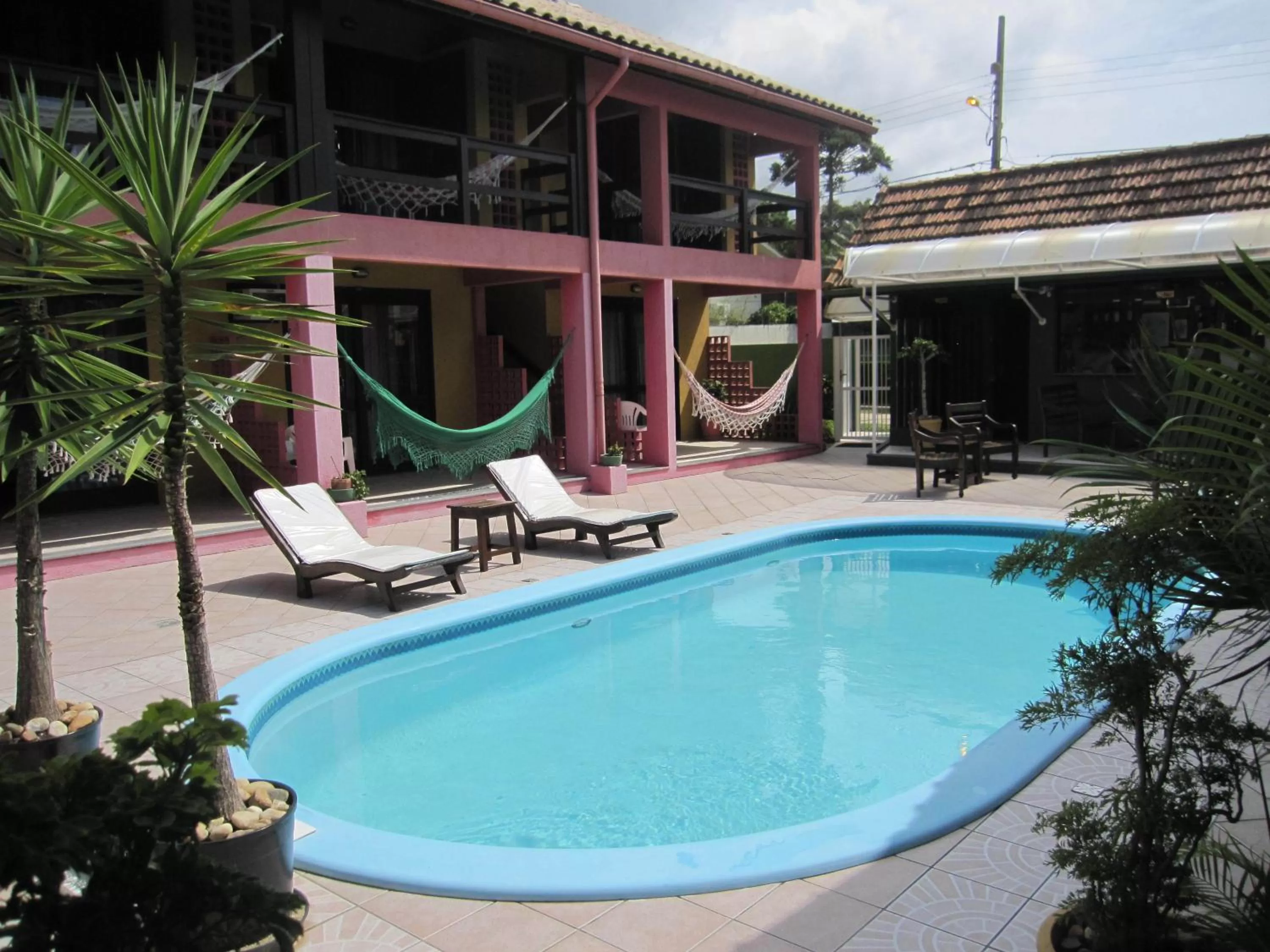 Swimming Pool in Pousada Vento Sul