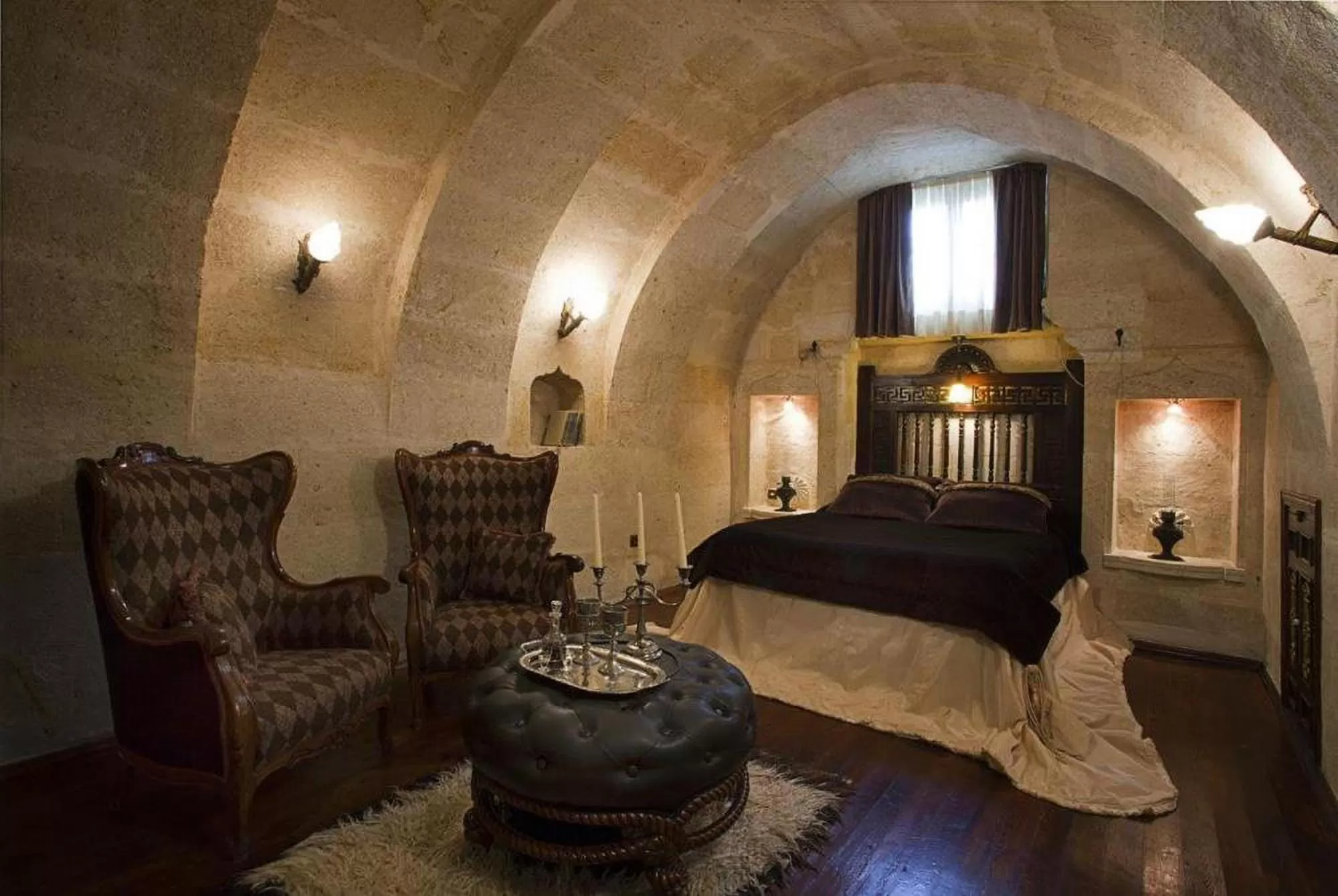 Photo of the whole room, Bed in Sacred House