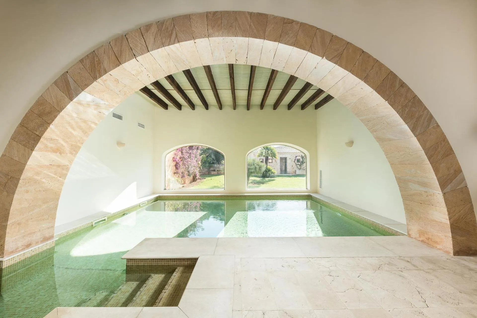 Swimming pool in Hotel Rural Son Mas - 4*