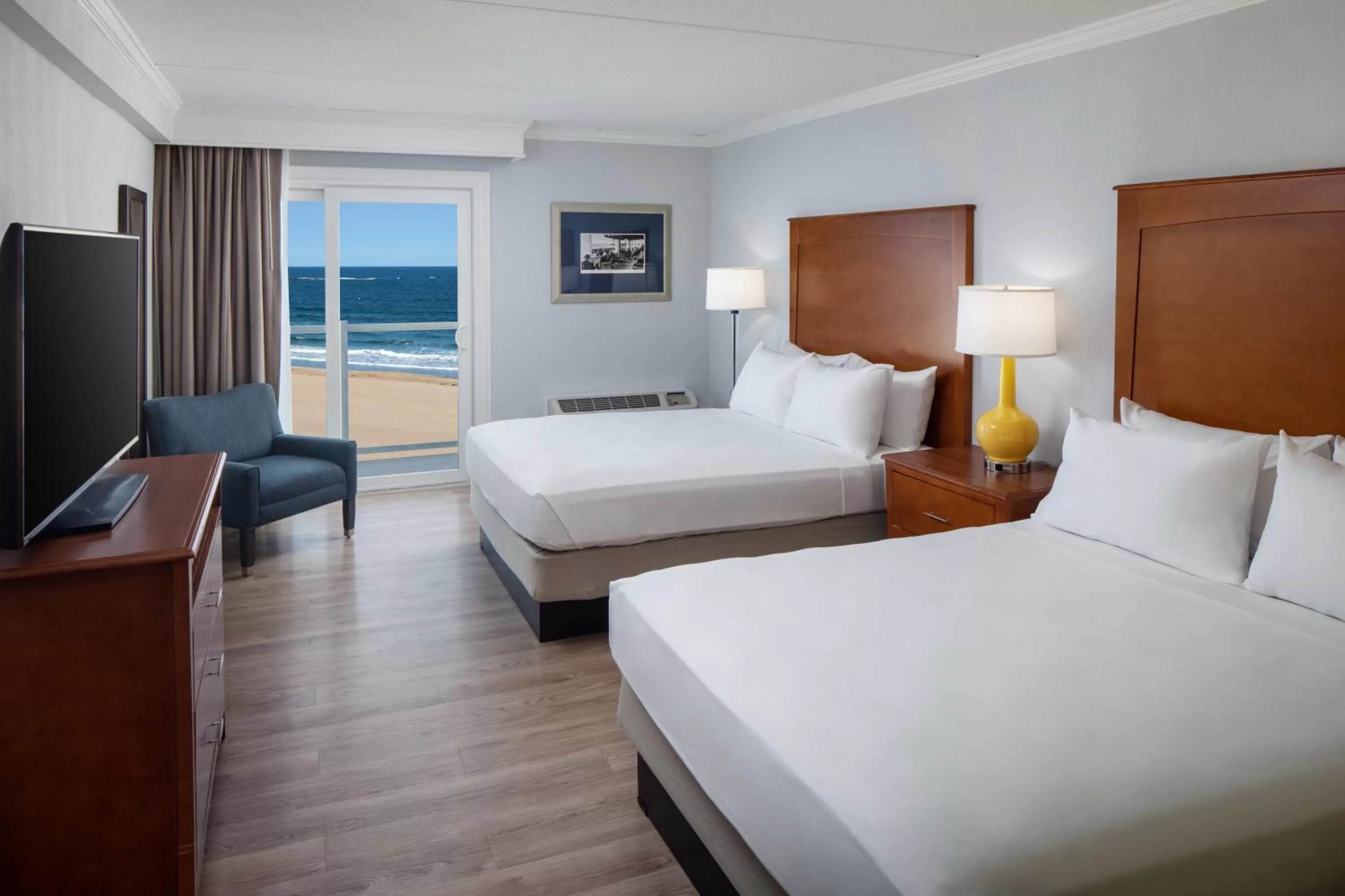 Bedroom, Bed in Ashworth by the Sea