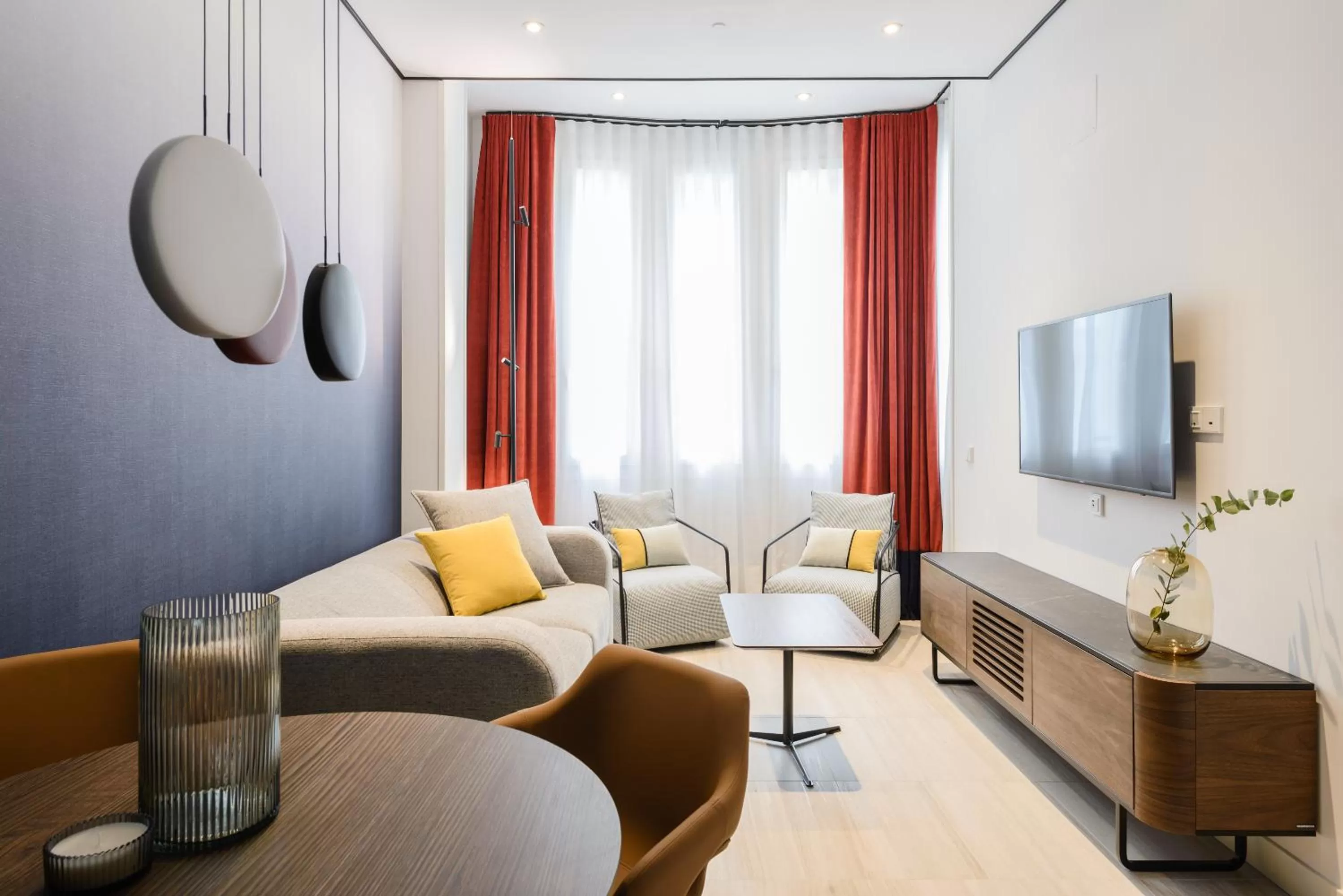 Living room in Smartrental Collection Gran Vía Centric