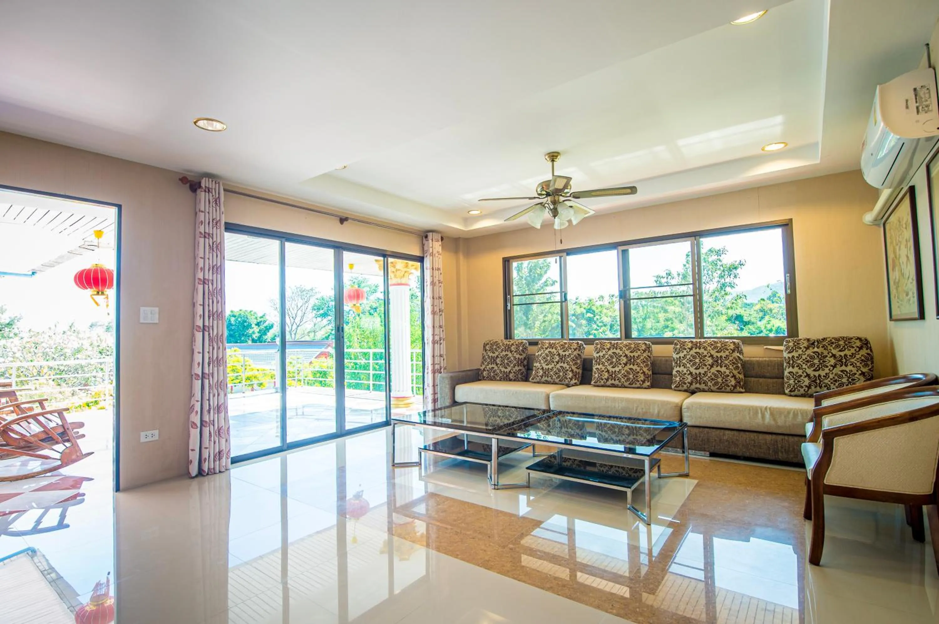 Seating area in Dreampark resort