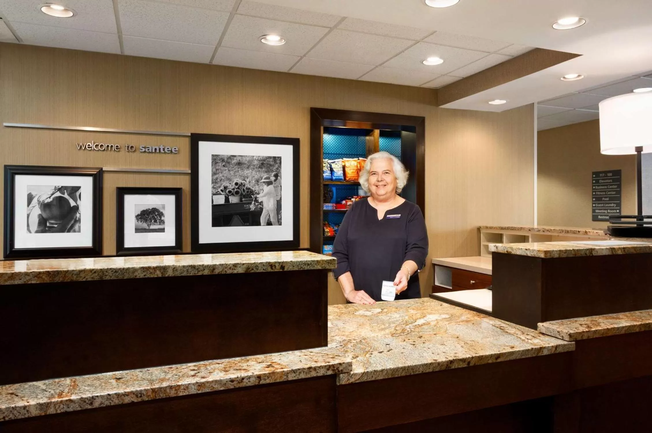Lobby or reception in Hampton Inn Santee-I-95