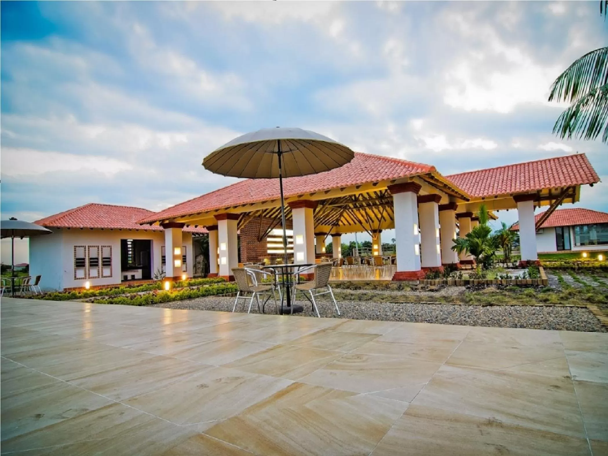 Lounge or bar, Property Building in Brizantha Hotel Campestre