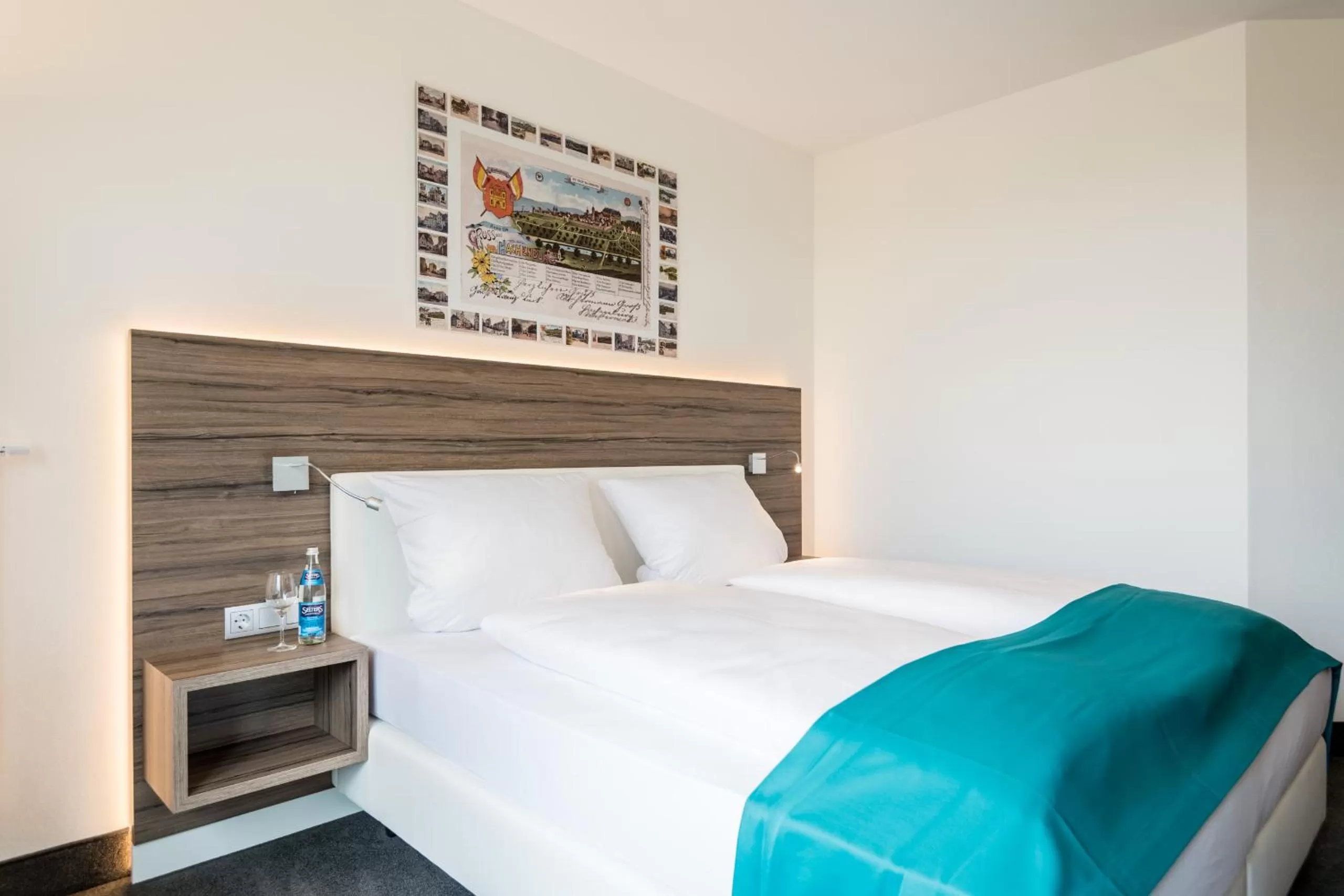 Bed in Parkhotel Hachenburg