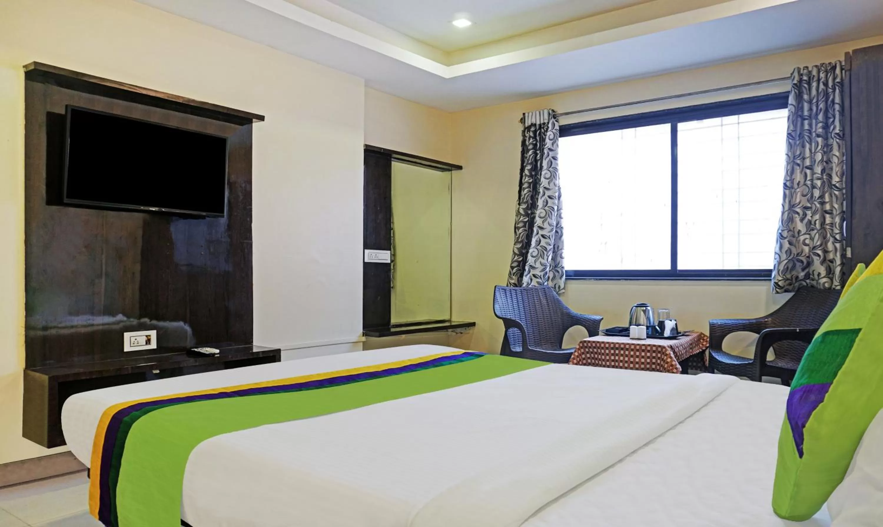 Bed in Treebo Trend Chetan Executive Hadapsar Phursungi