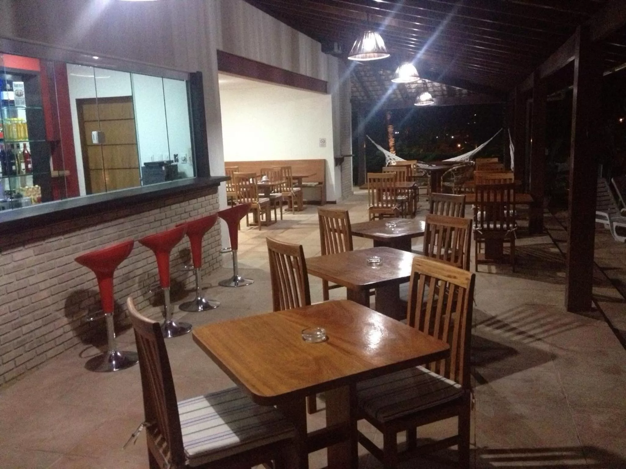 Night, Restaurant/Places to Eat in Hotel Pousada Salvador Paradise