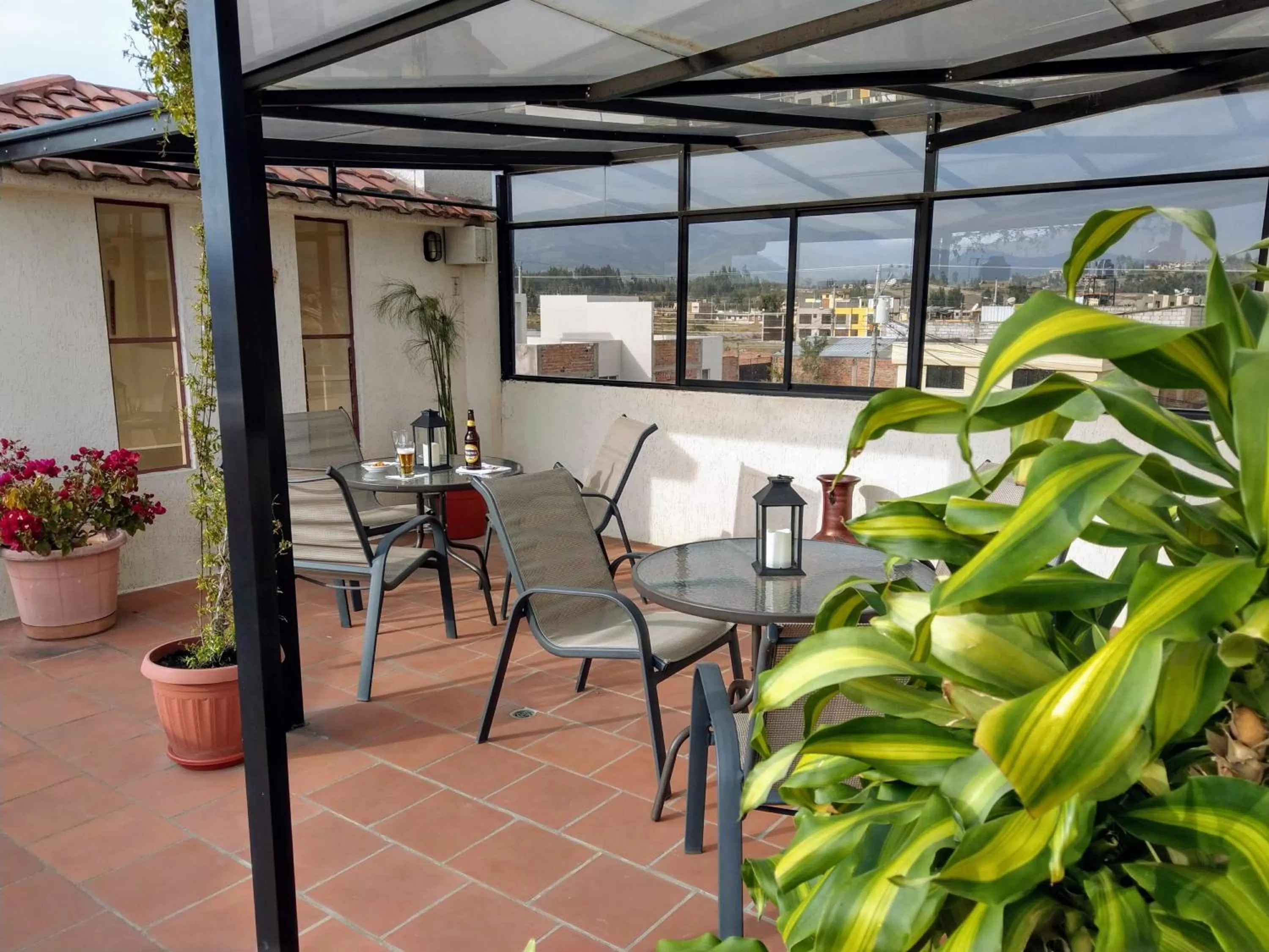 Balcony/Terrace in Hotel Rincon Aleman