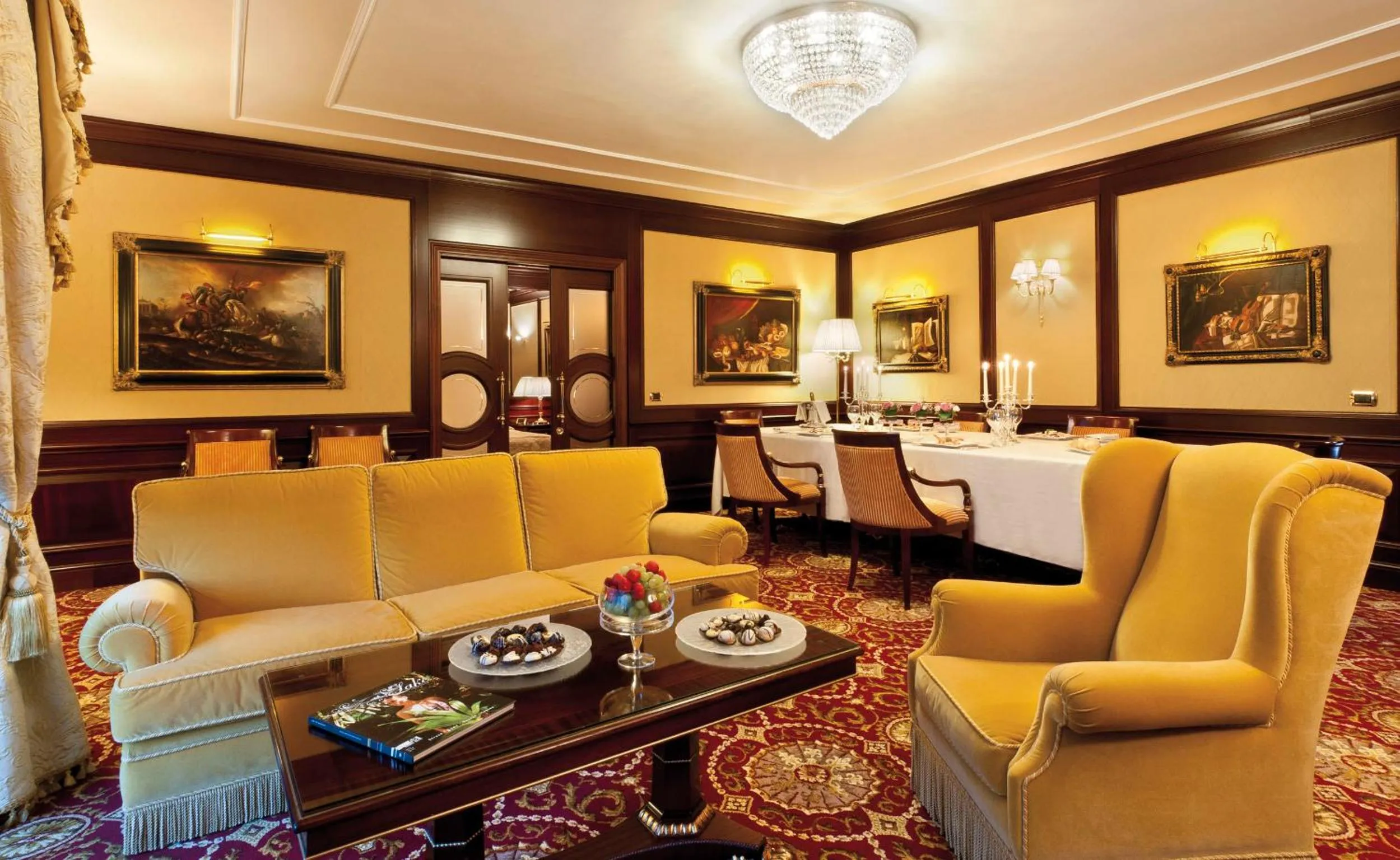 Living room in Grand Hotel Dino