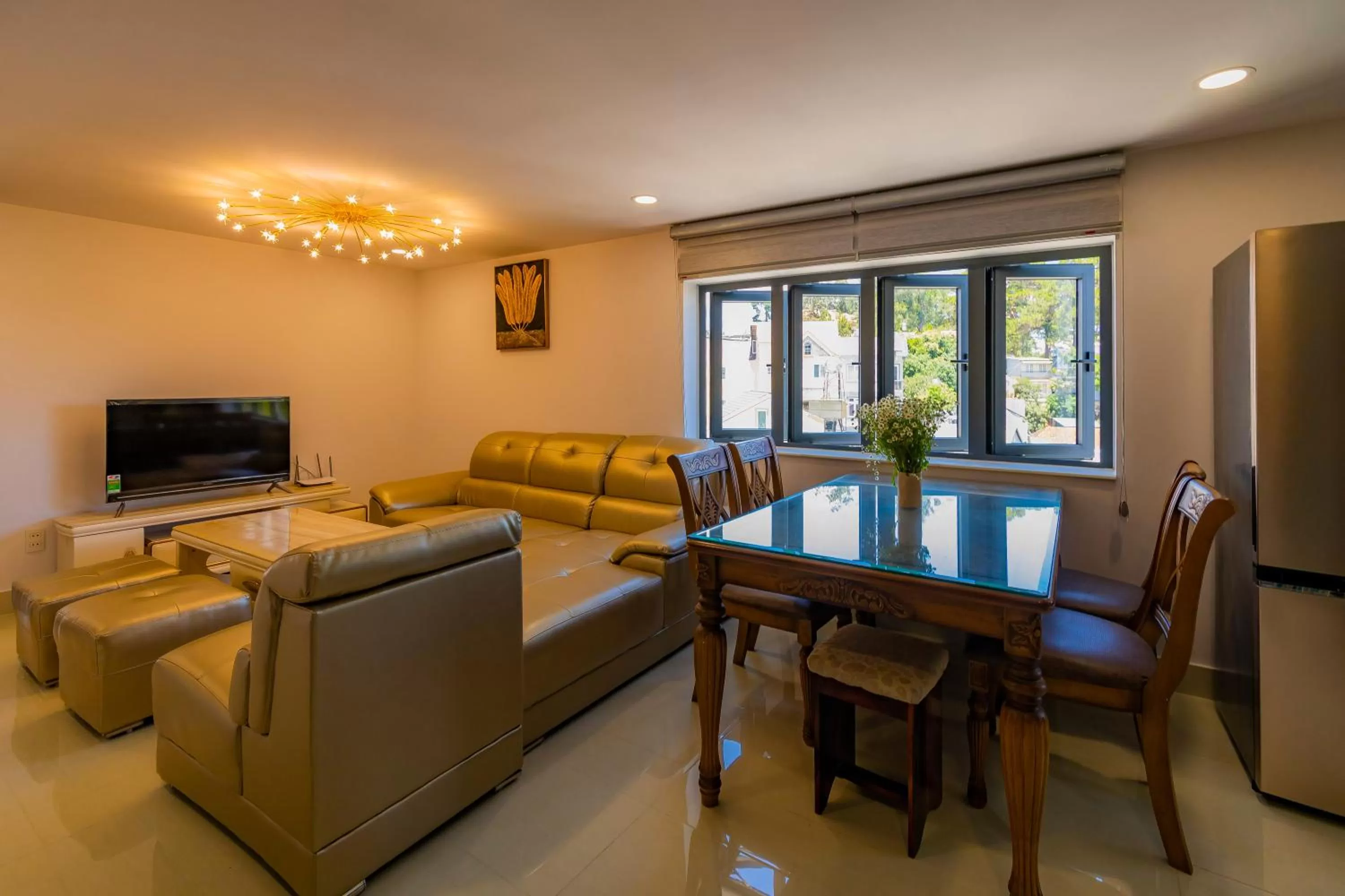 Living room in Khanh Uyen 3 Hotel