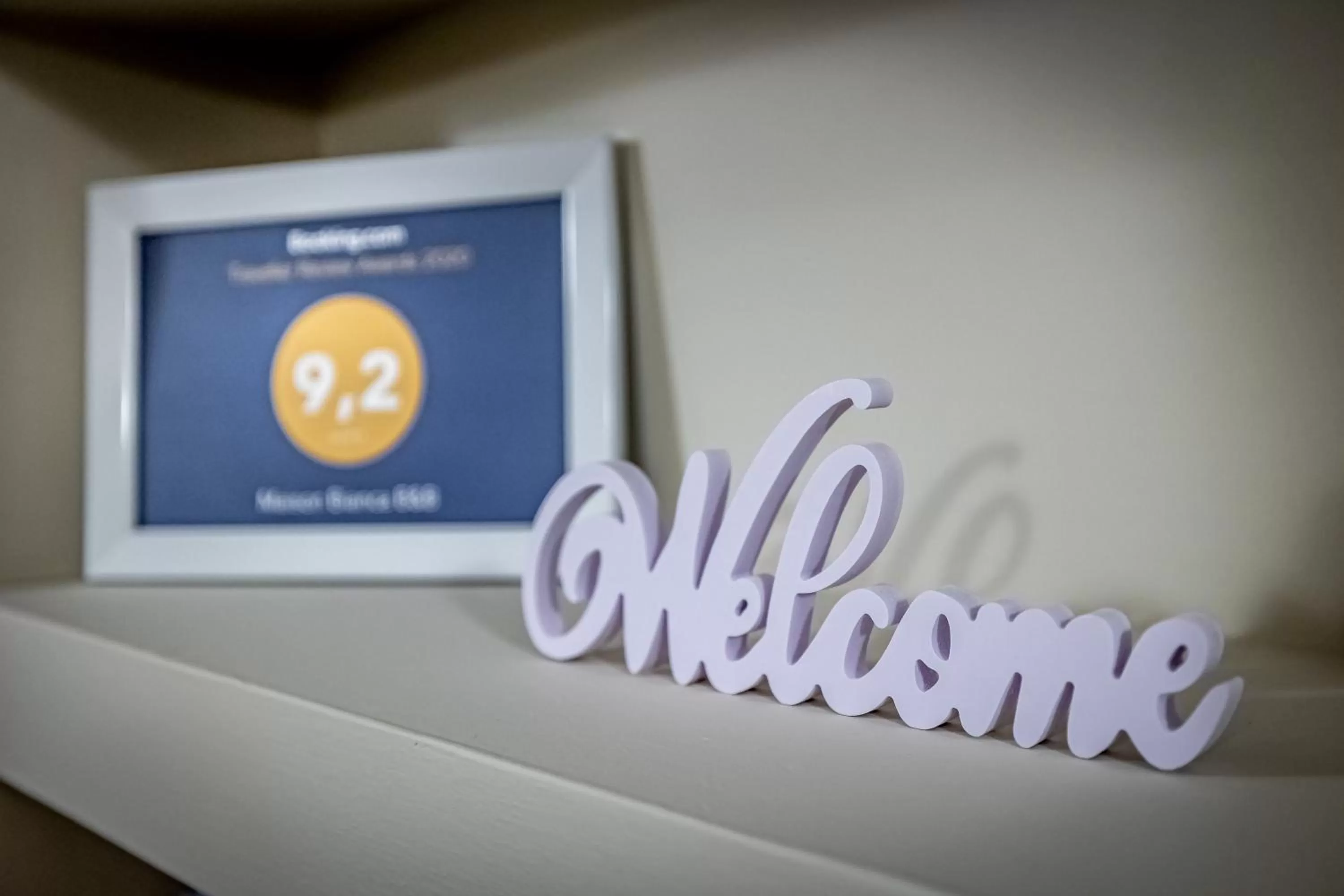 Certificate/Award in Maison Bianca B&B