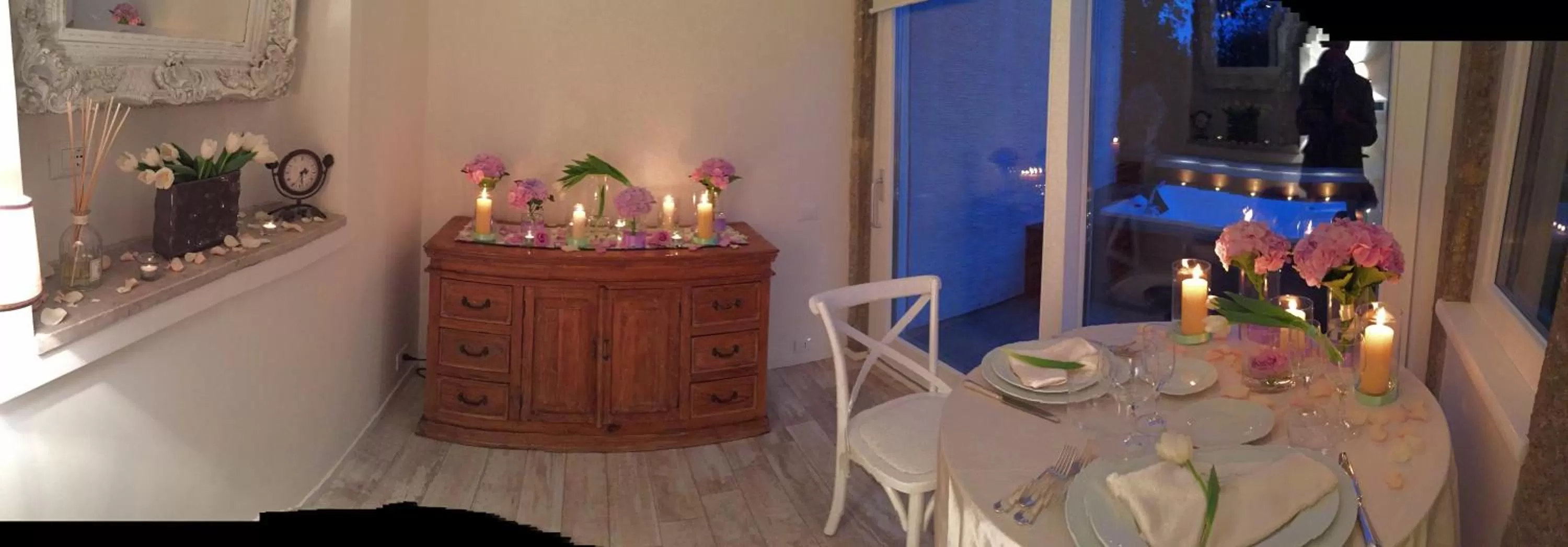 Decorative detail in Villa Pocci