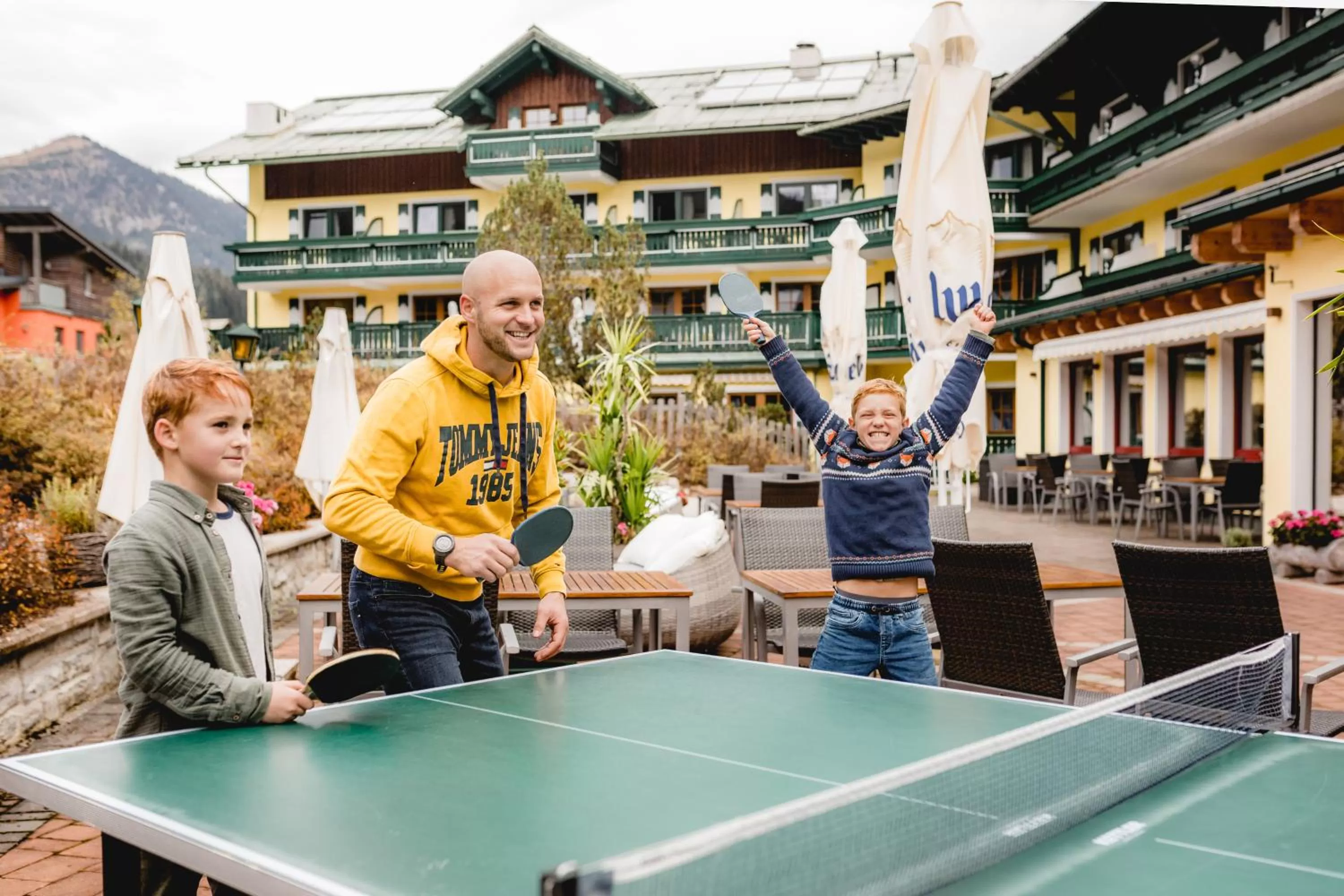 Children play ground in Hotel Sommerhof