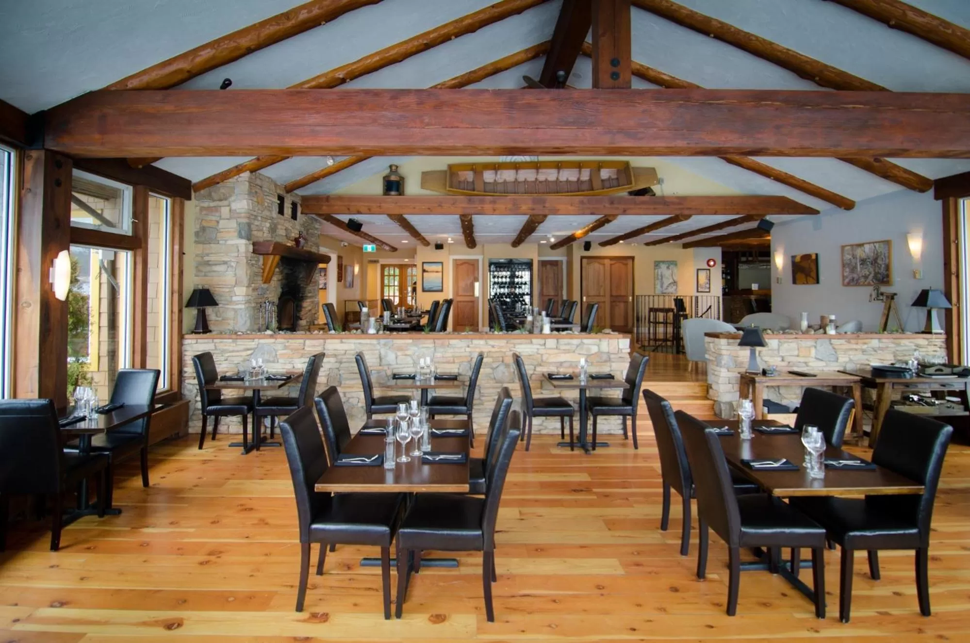 Restaurant/places to eat in Galiano Oceanfront Inn & Spa