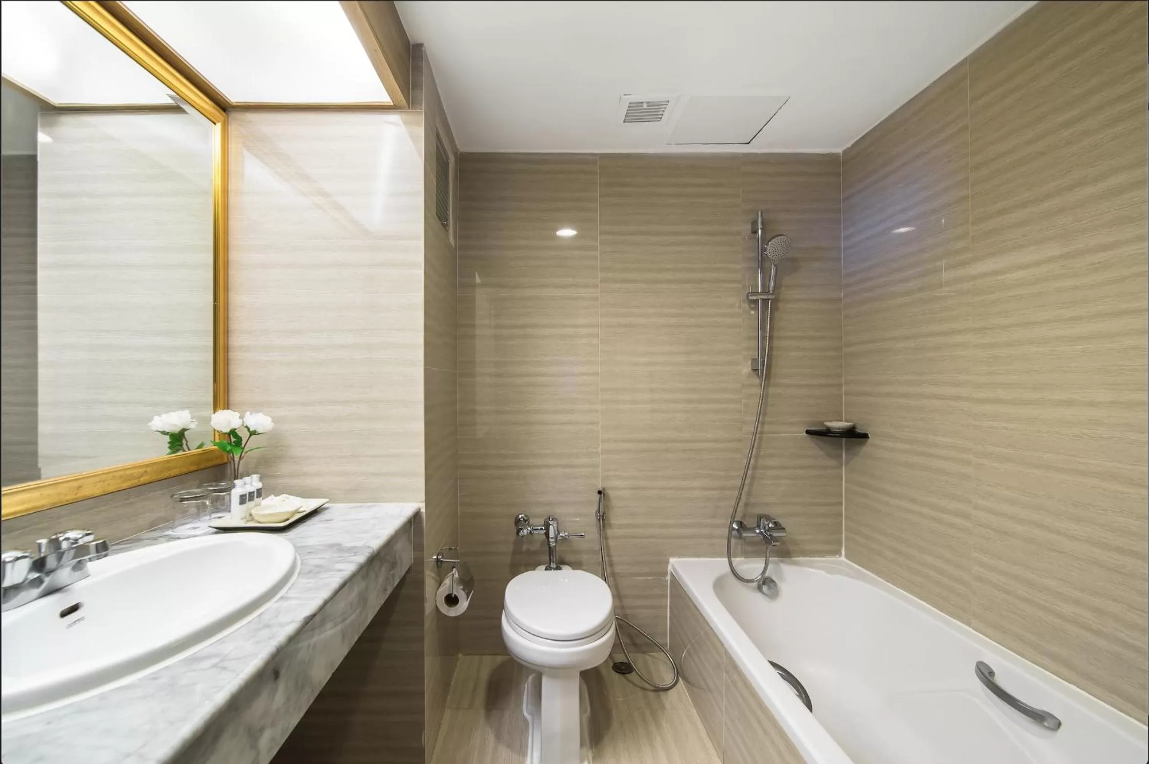 Bathroom in Cosy Beach Hotel - SHA Extra Plus