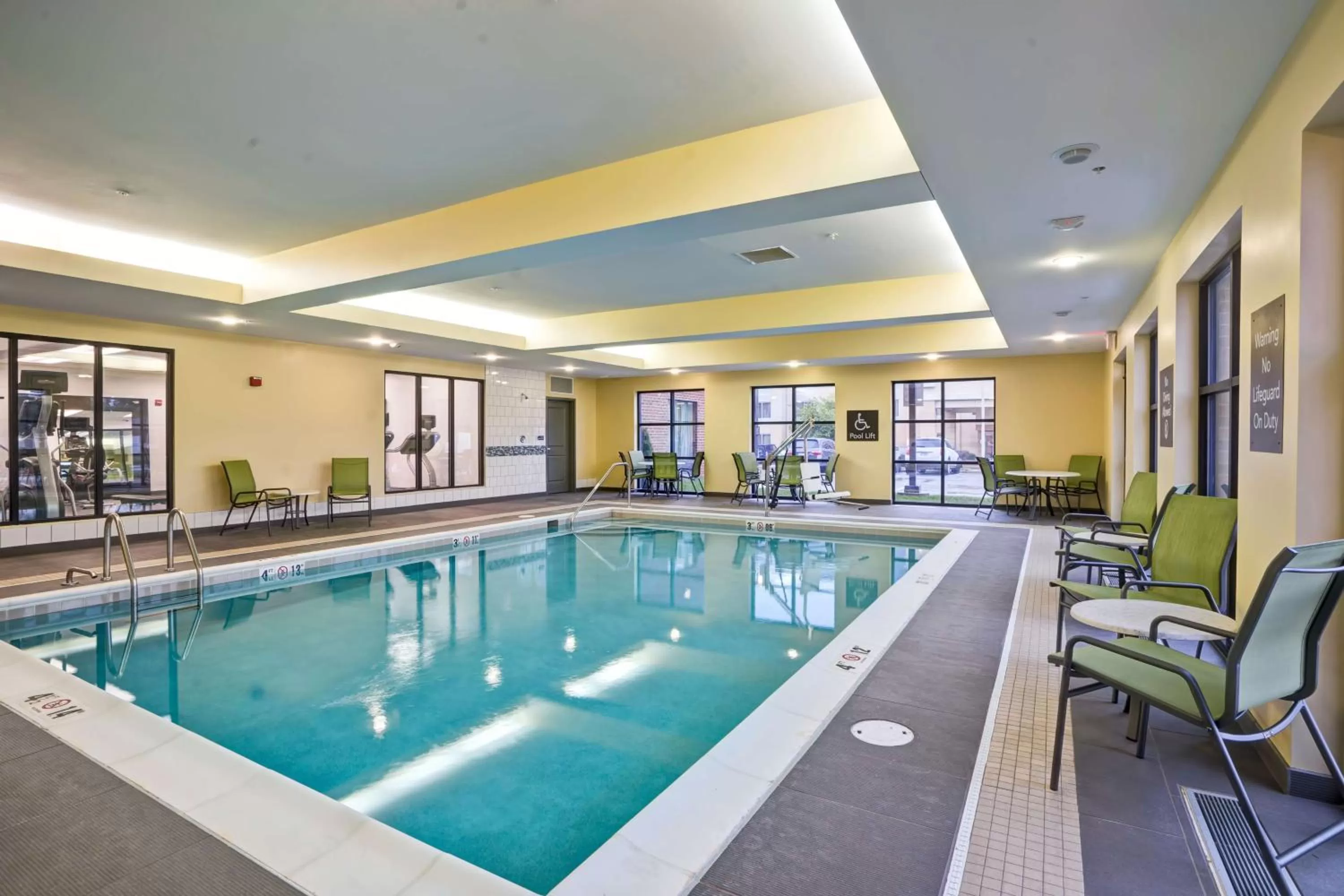 Pool view in Homewood Suites by Hilton Christiansburg