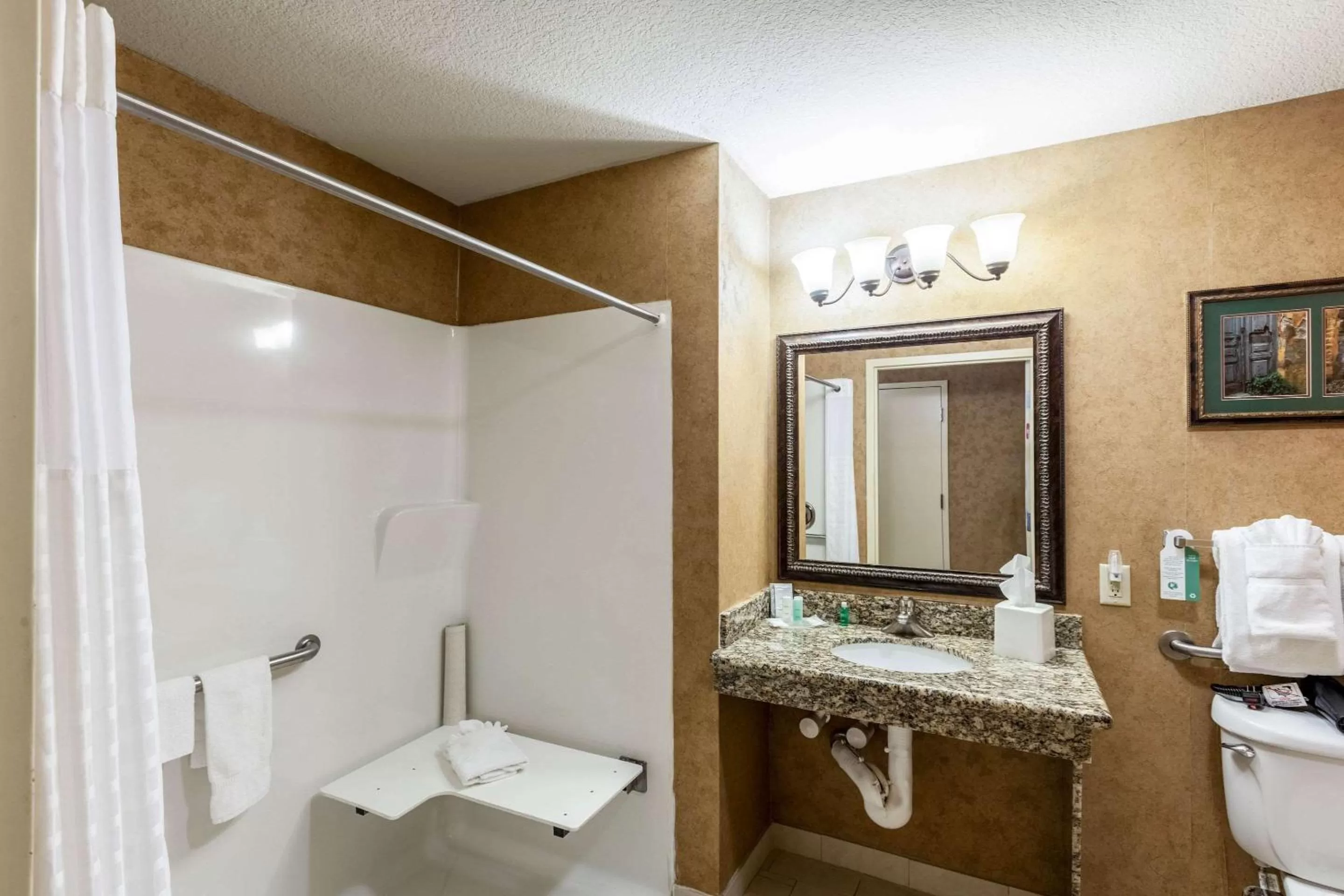 Bathroom in Comfort Suites Alamo-River walk