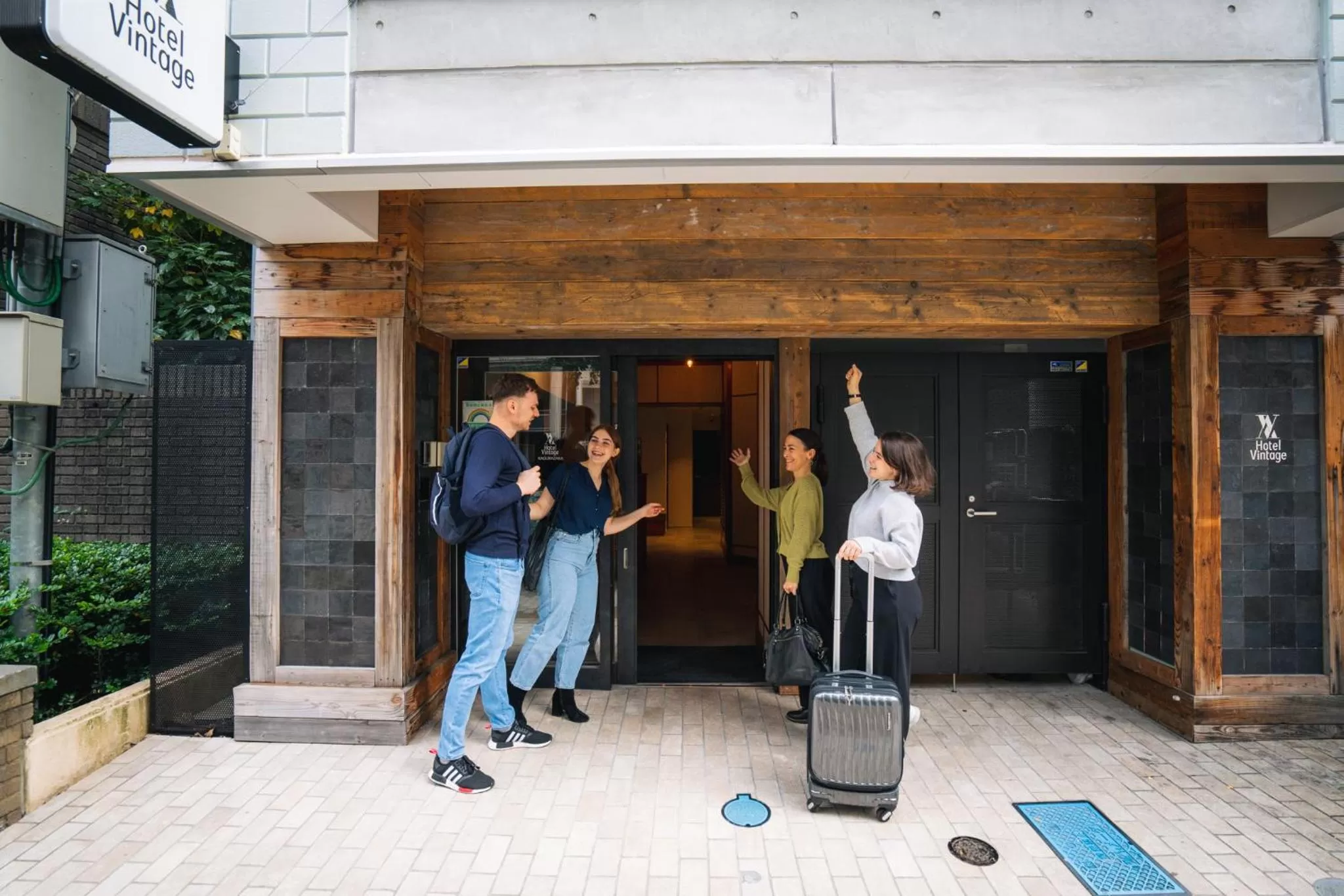 Property building in Hotel Vintage Tokyo Kagurazaka