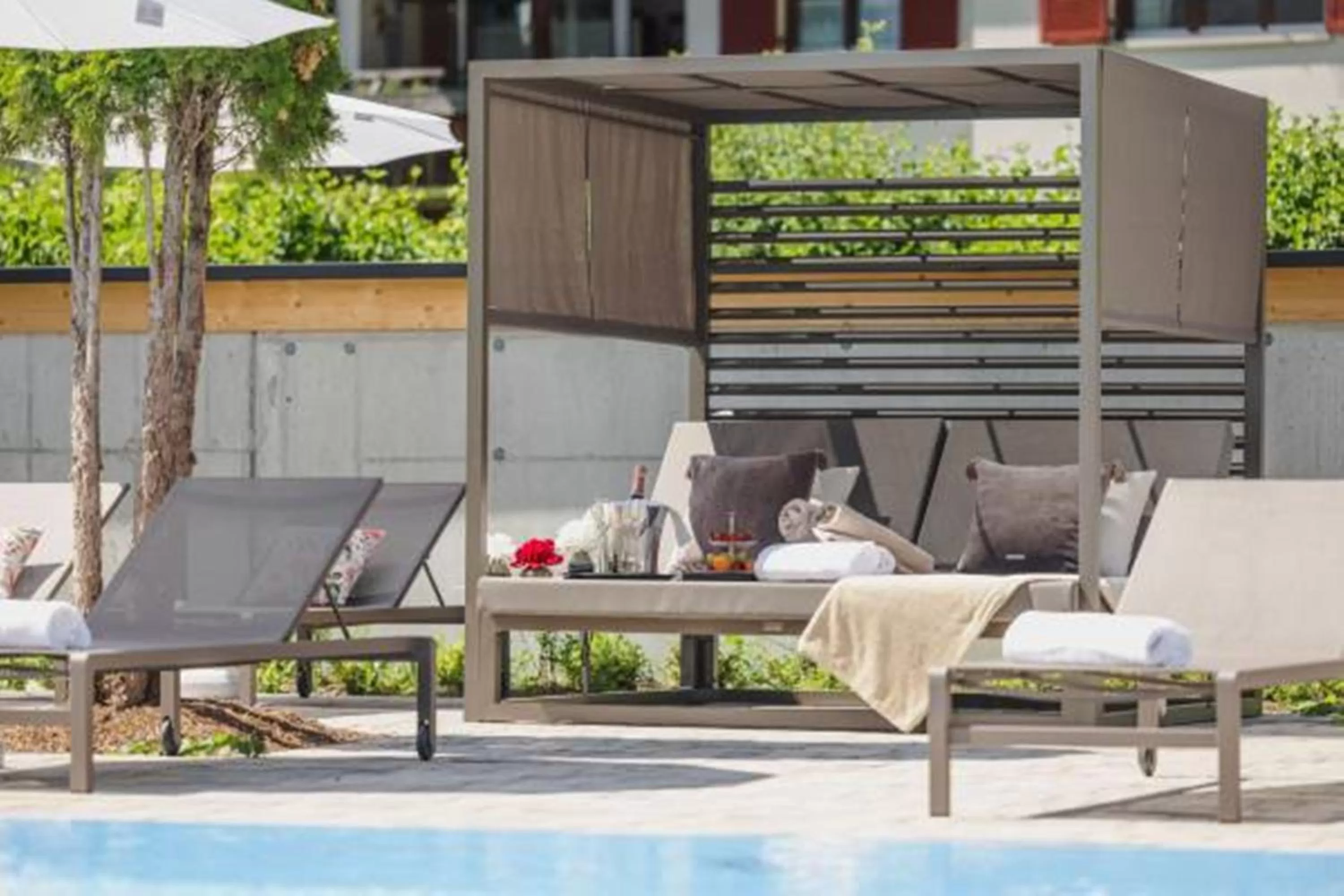 Balcony/Terrace in Alpenhotel Montafon & SPA